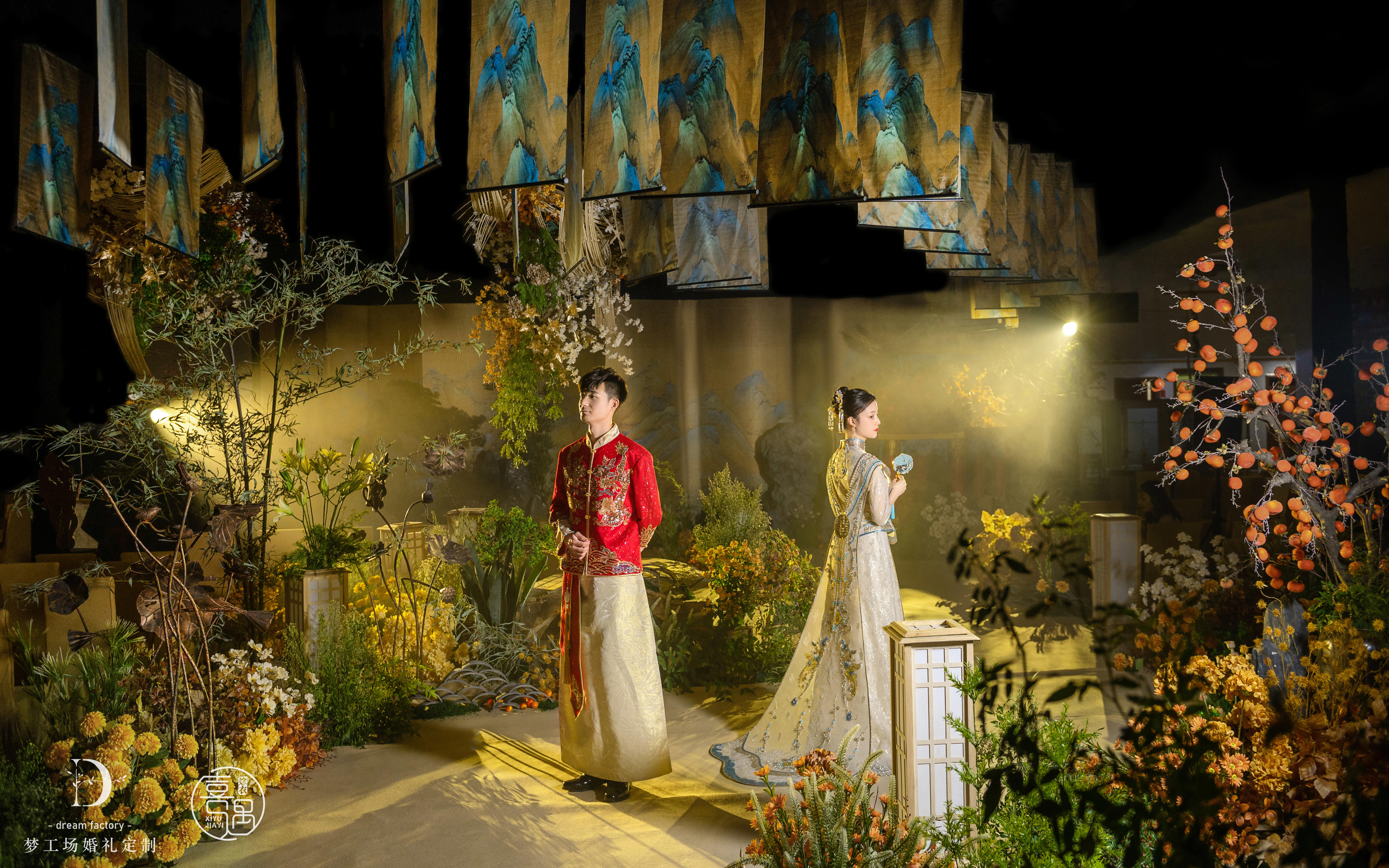 【梦工场婚礼】千里江山主题新中式婚礼