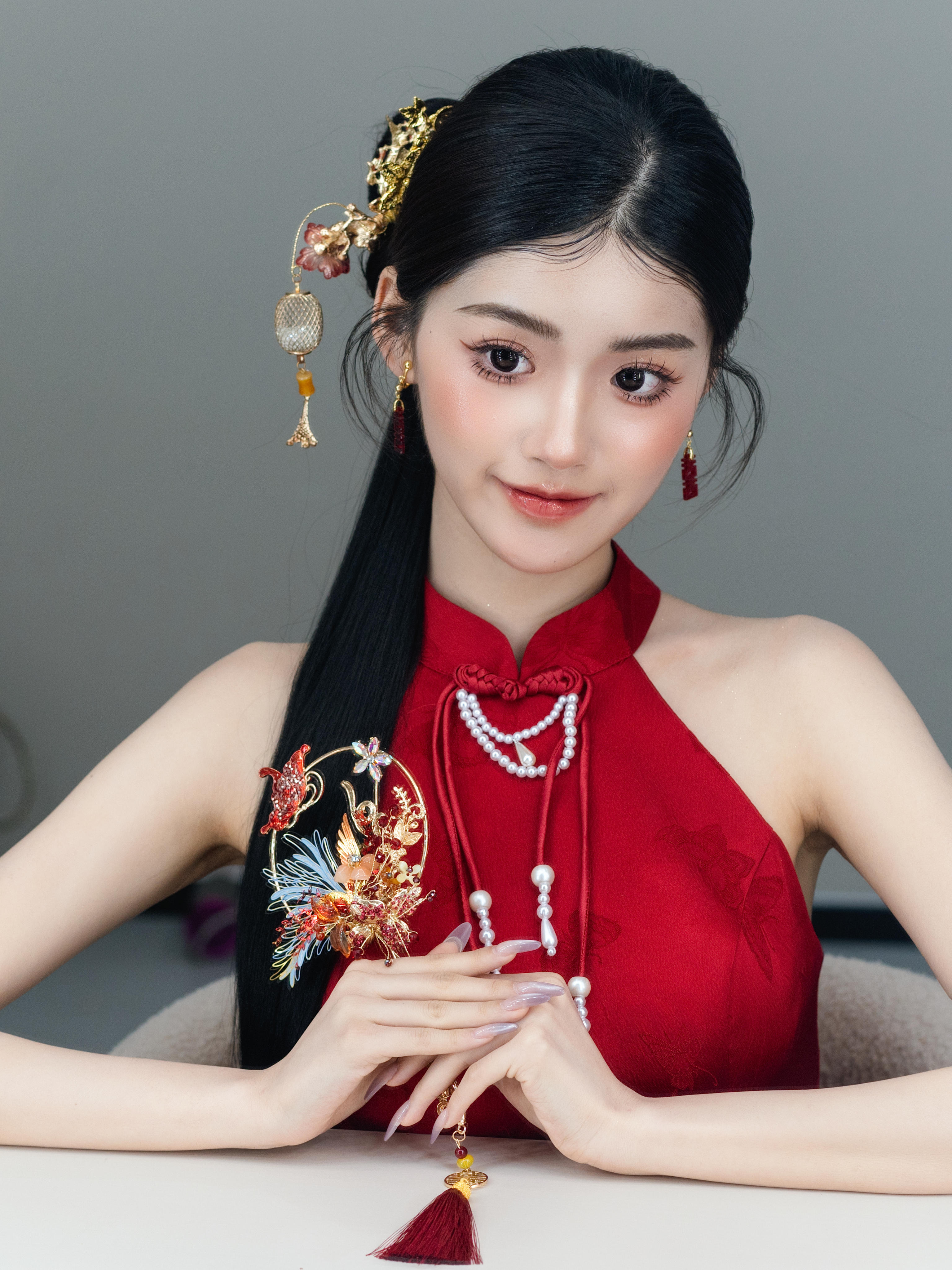 新中式晨袍