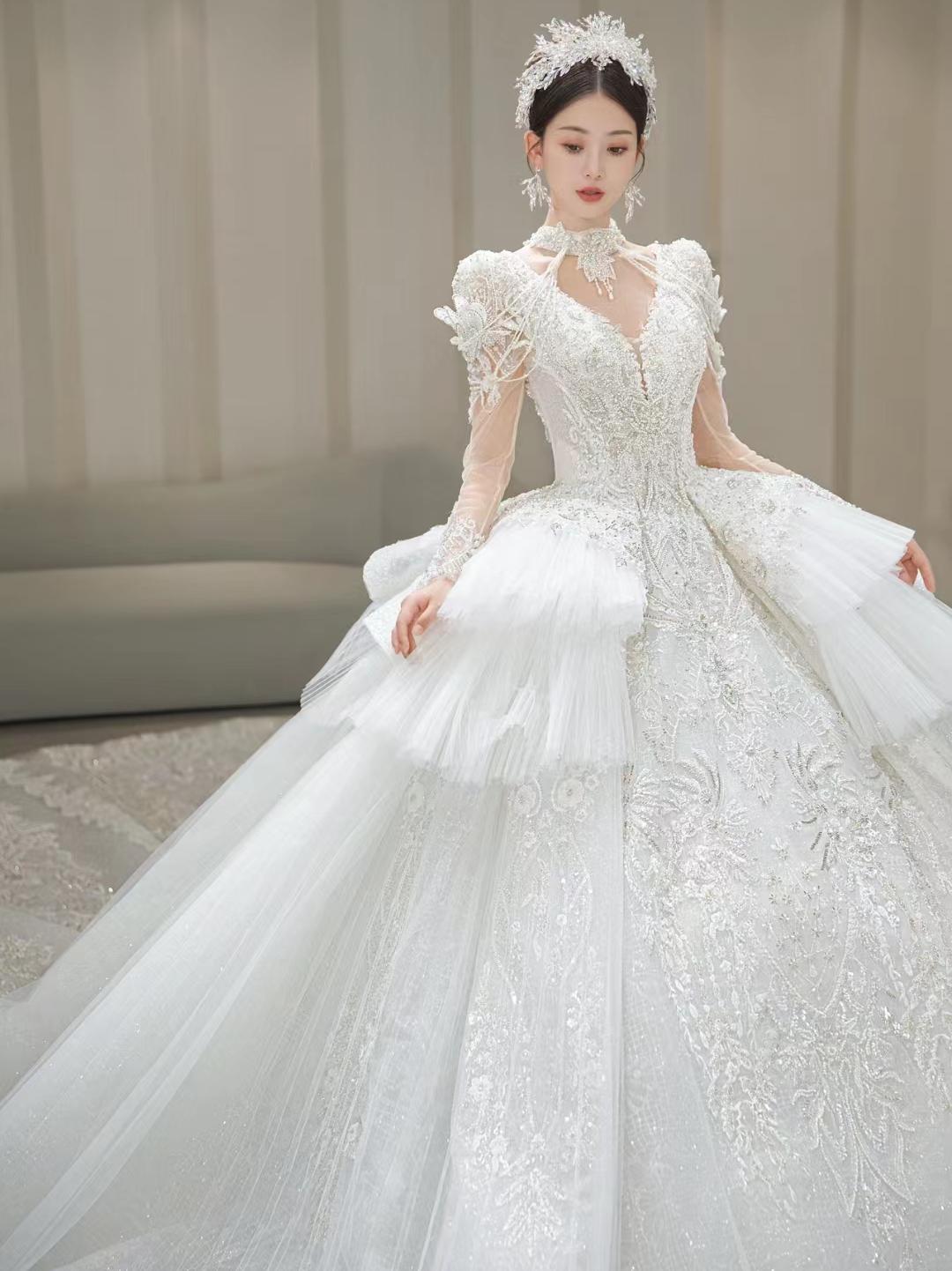 【锦绣婚纱】洛可可宫廷美感公主纱