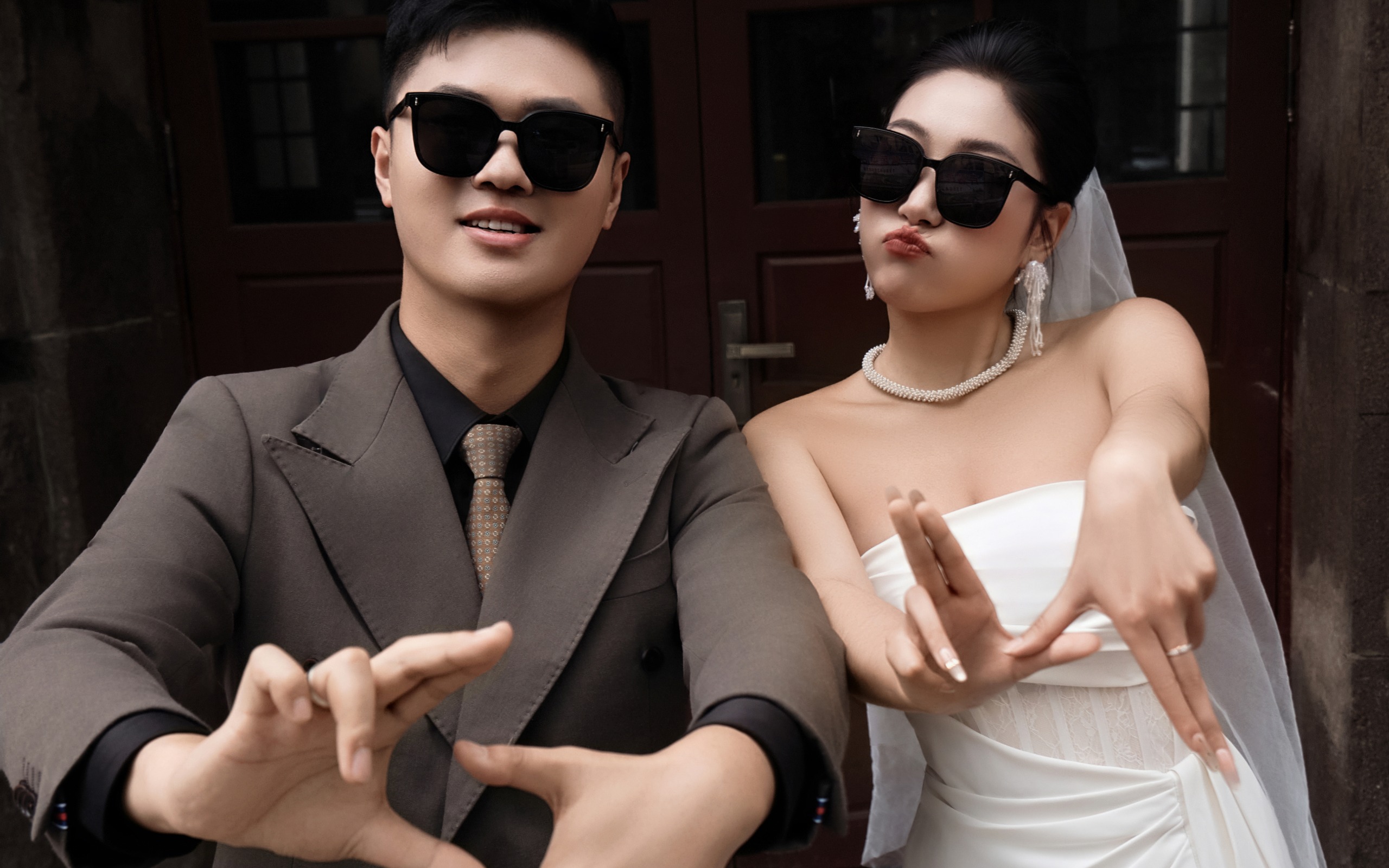赵慧坤夫妇/街拍