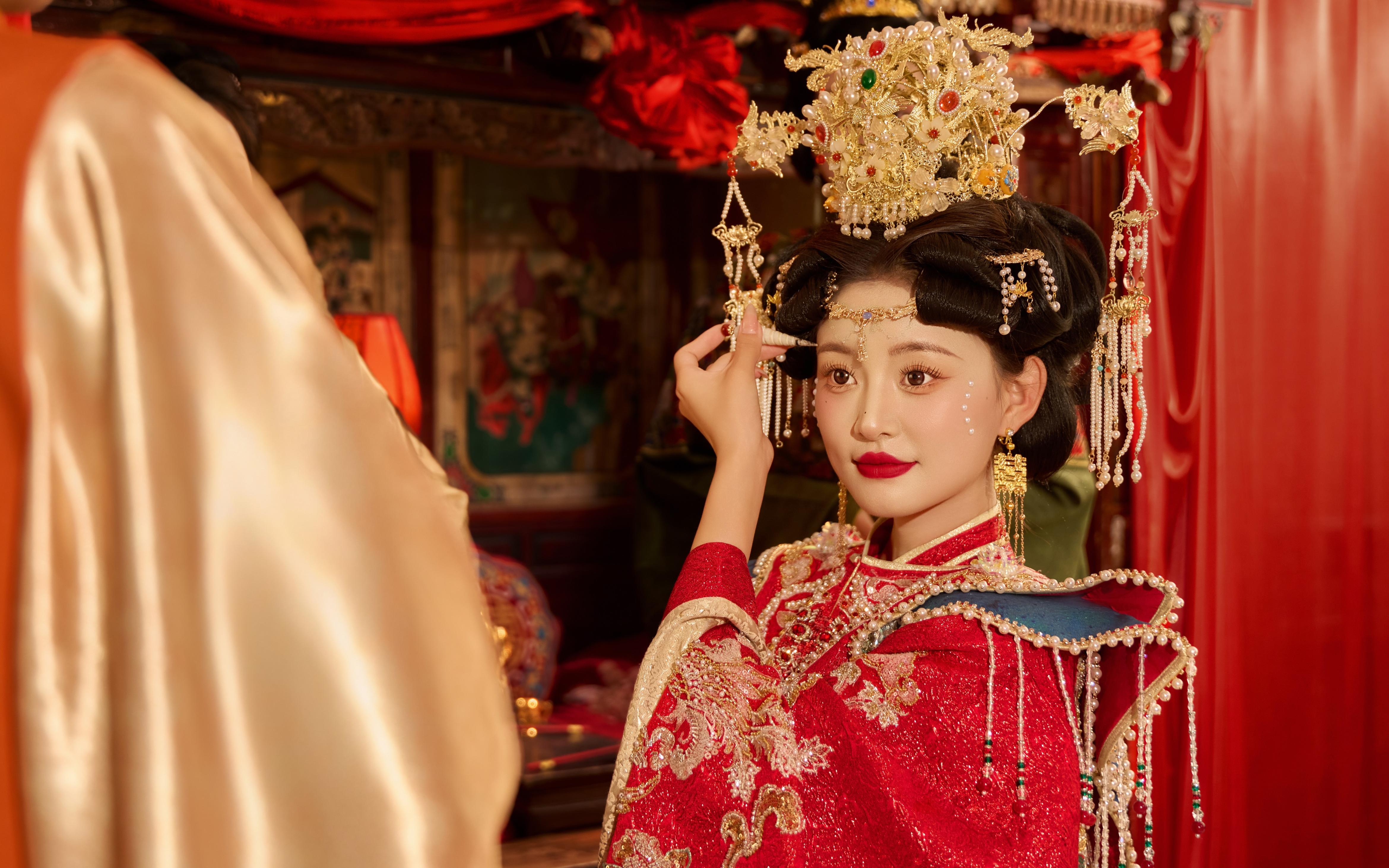 【汉服大婚】中式婚礼搬进婚纱照