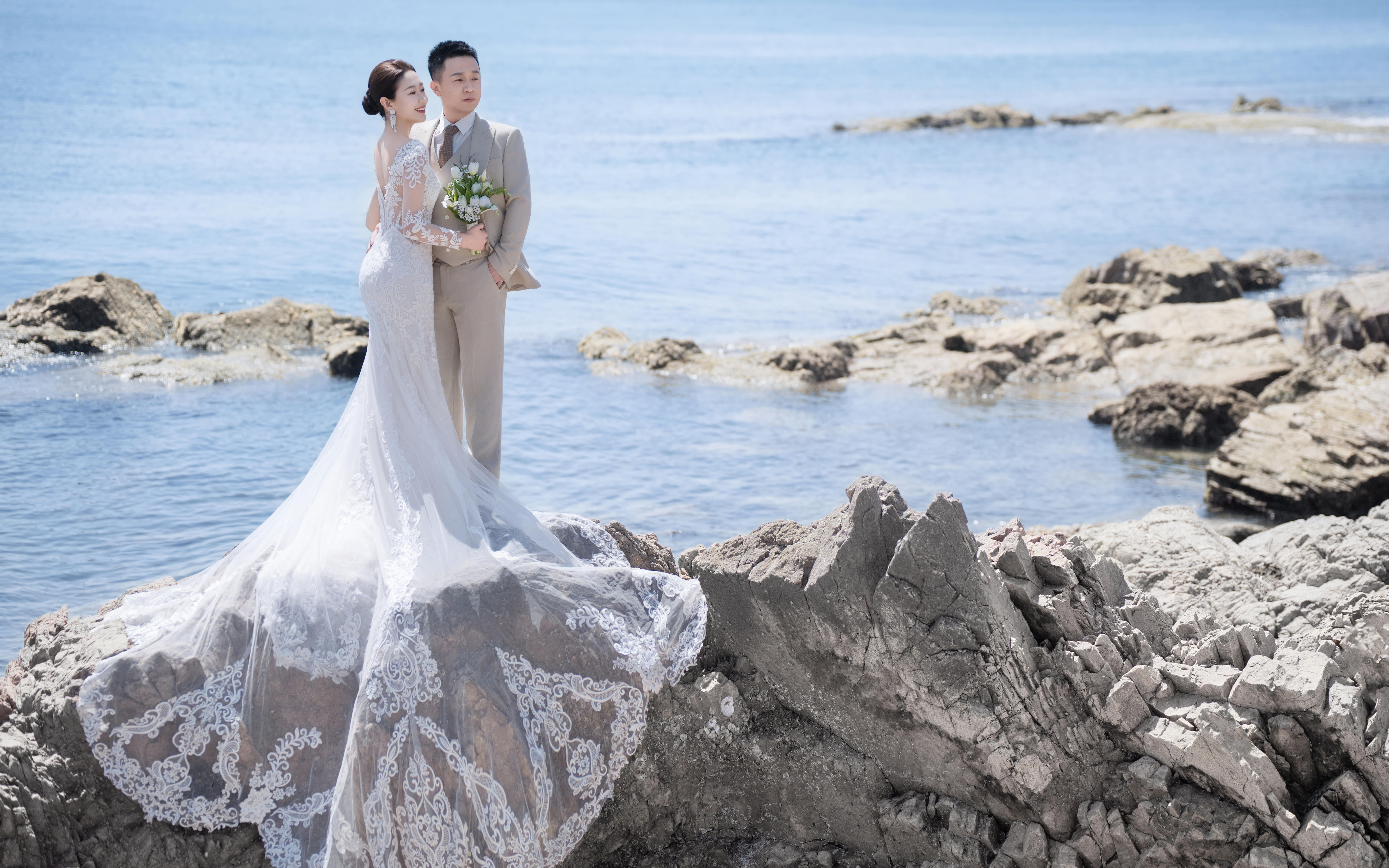 张琳 夏晓阳夫妇/海边系列