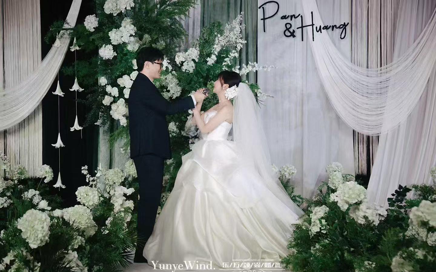 白綠線簾婚禮9999參考價(jià)