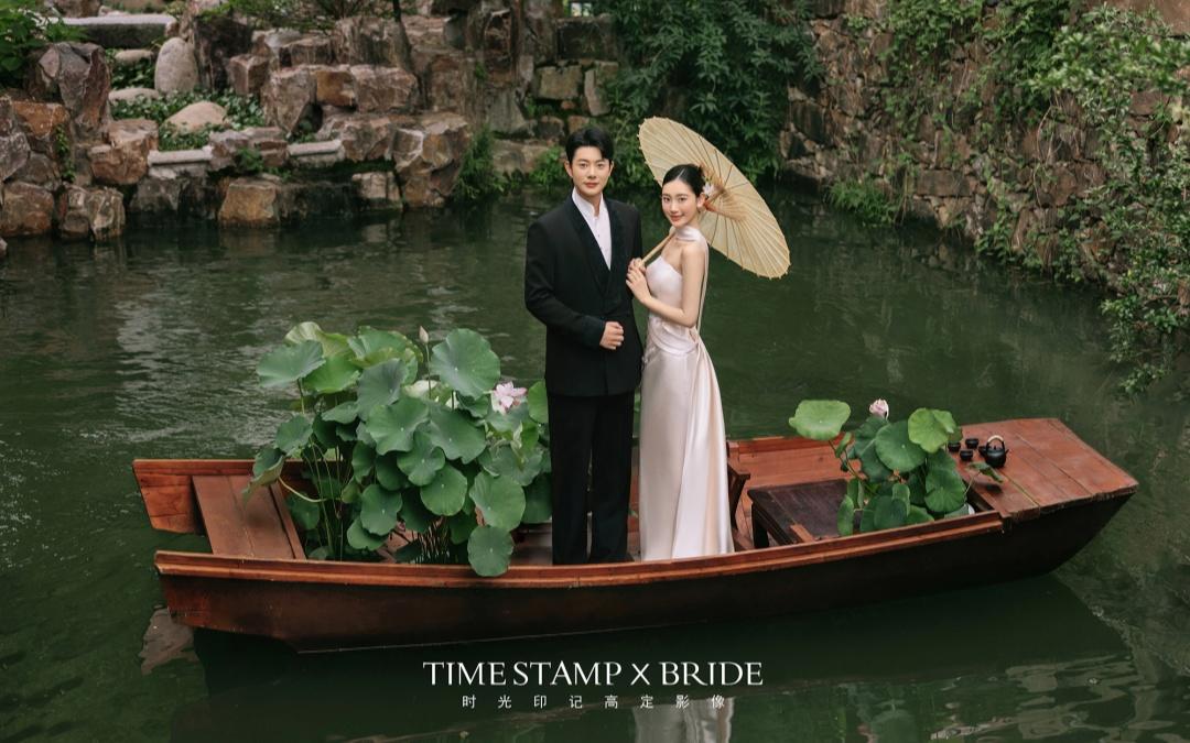尋夢(mèng)江南??宛如水墨畫(huà)一般的新中式婚紗照