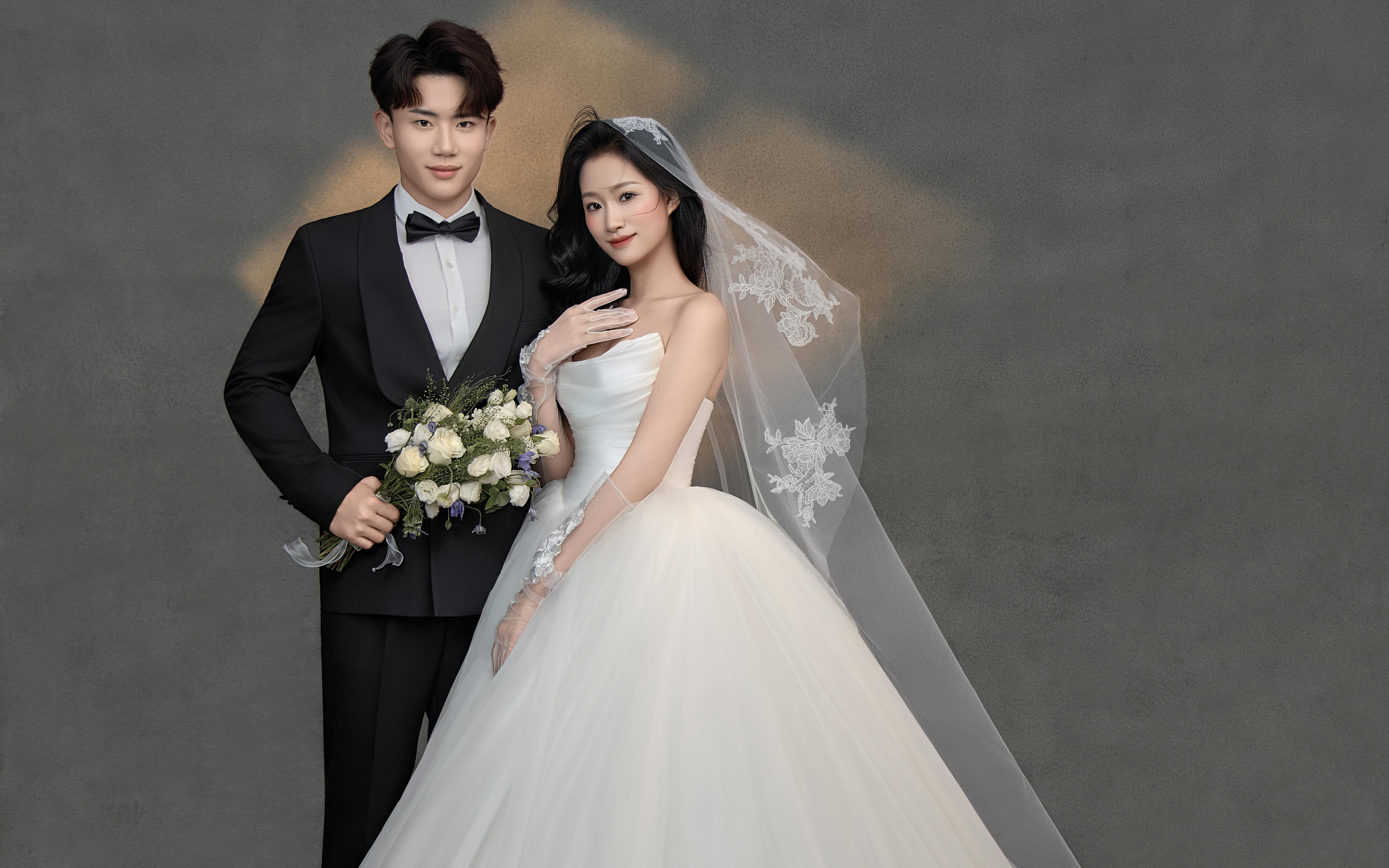 光影油画，室内高级感婚纱照氛围感拉爆了~