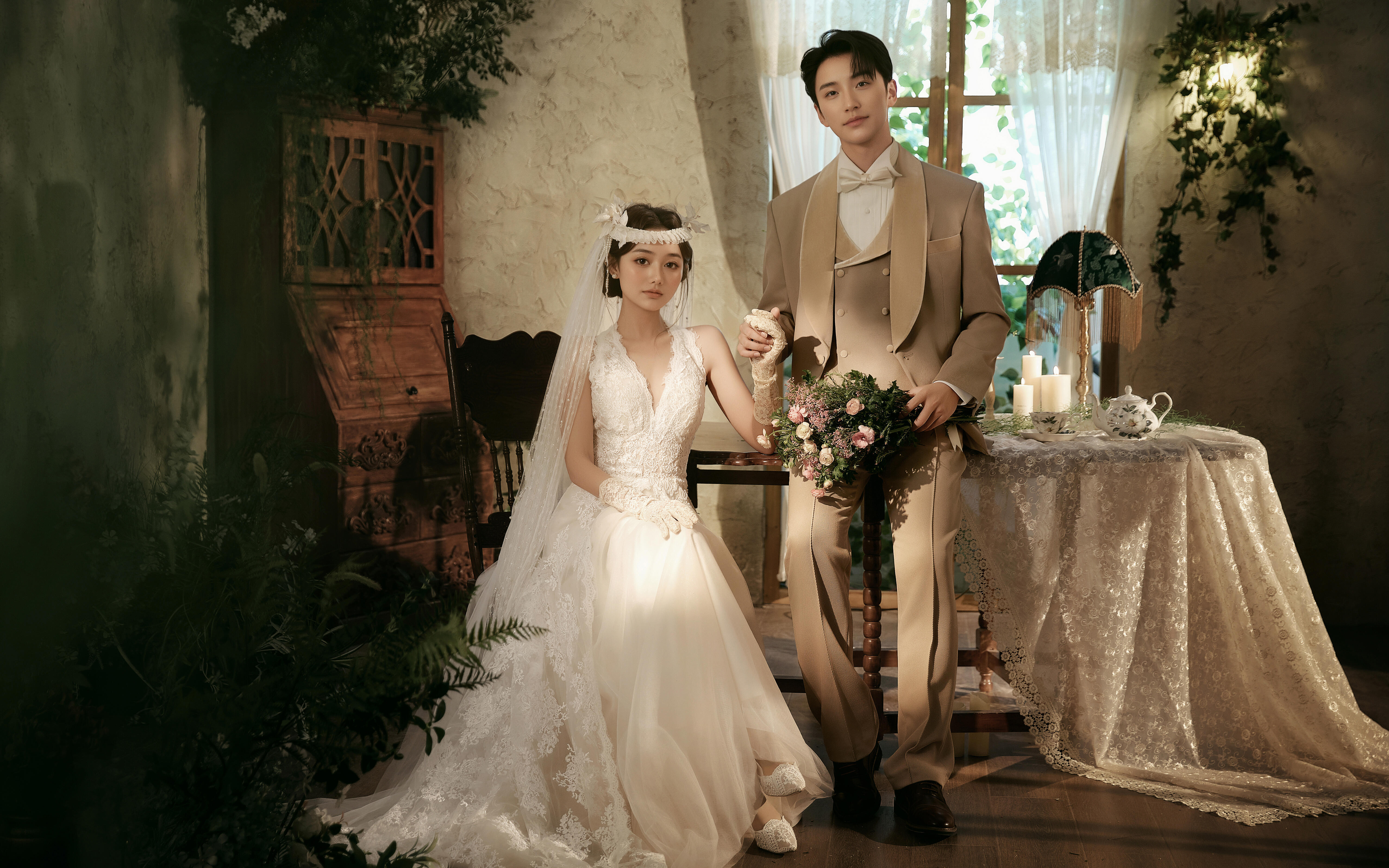 【南法复古婚纱照】