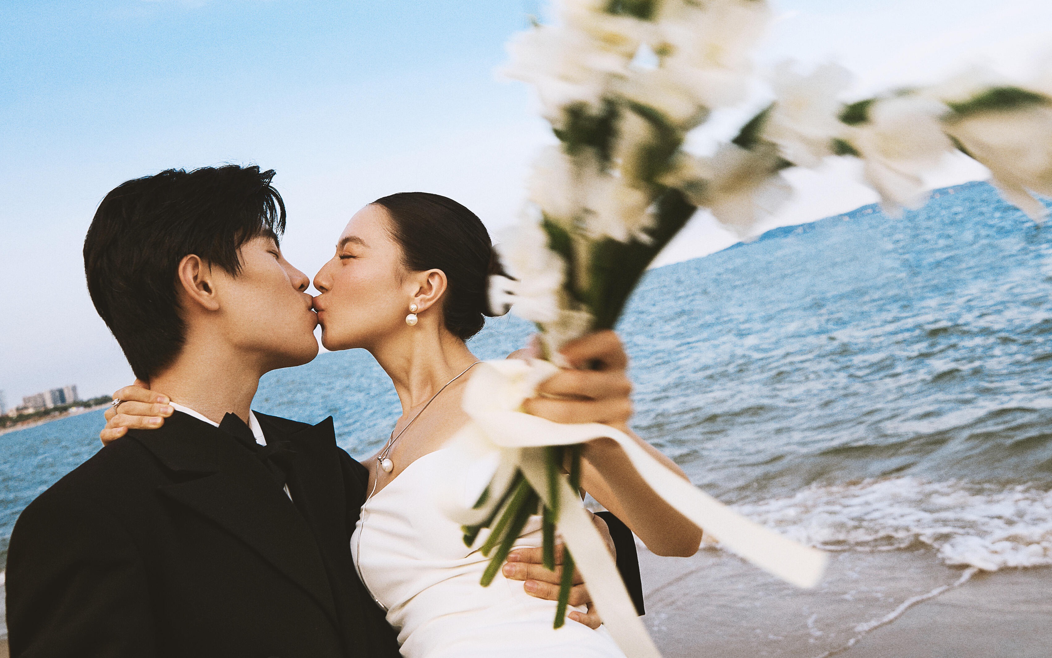 【纪实海景】海边纪实婚纱照~松弛感戳中心巴🥰