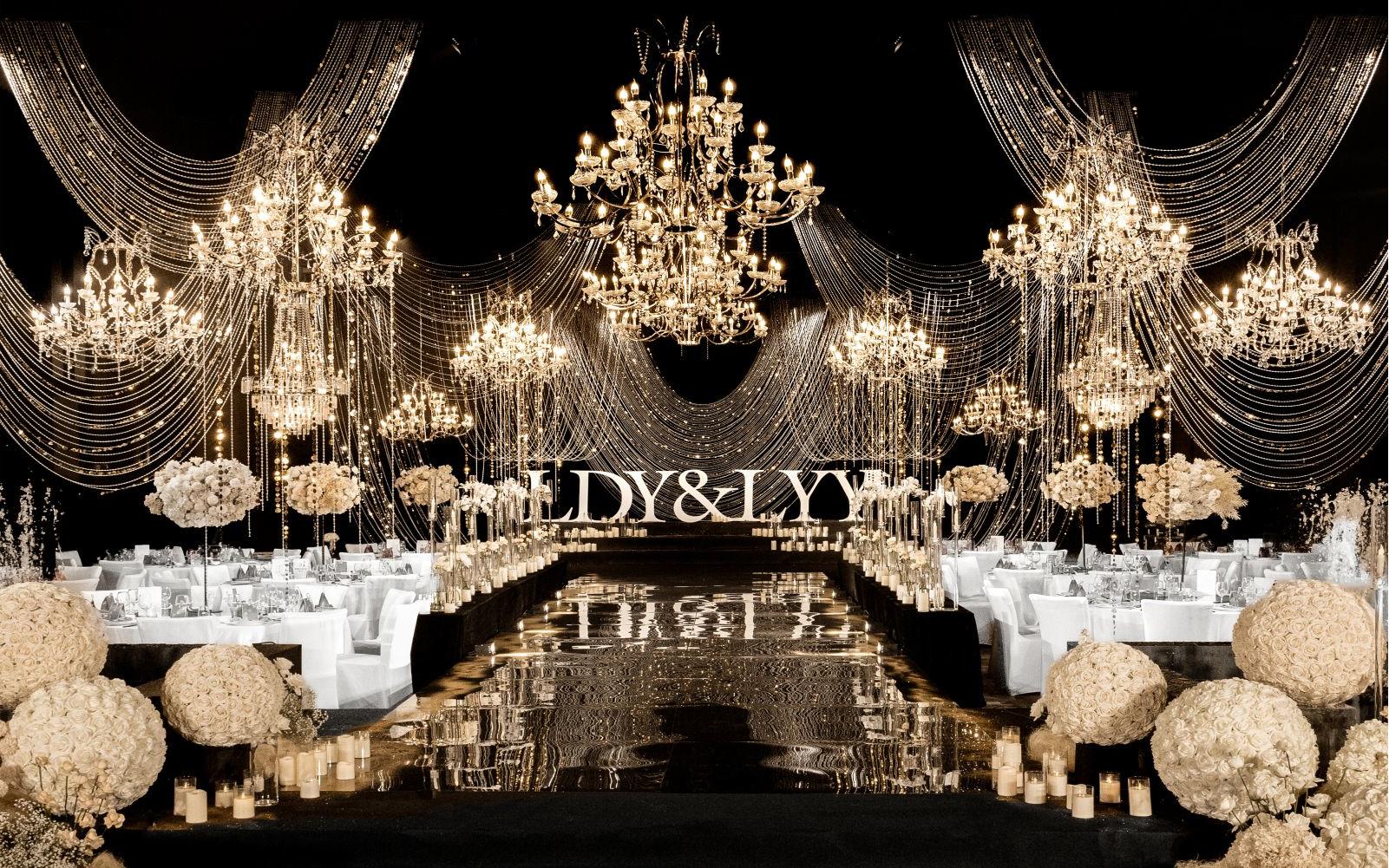 蓝戒指婚礼--老钱风婚礼--鎏光织梦