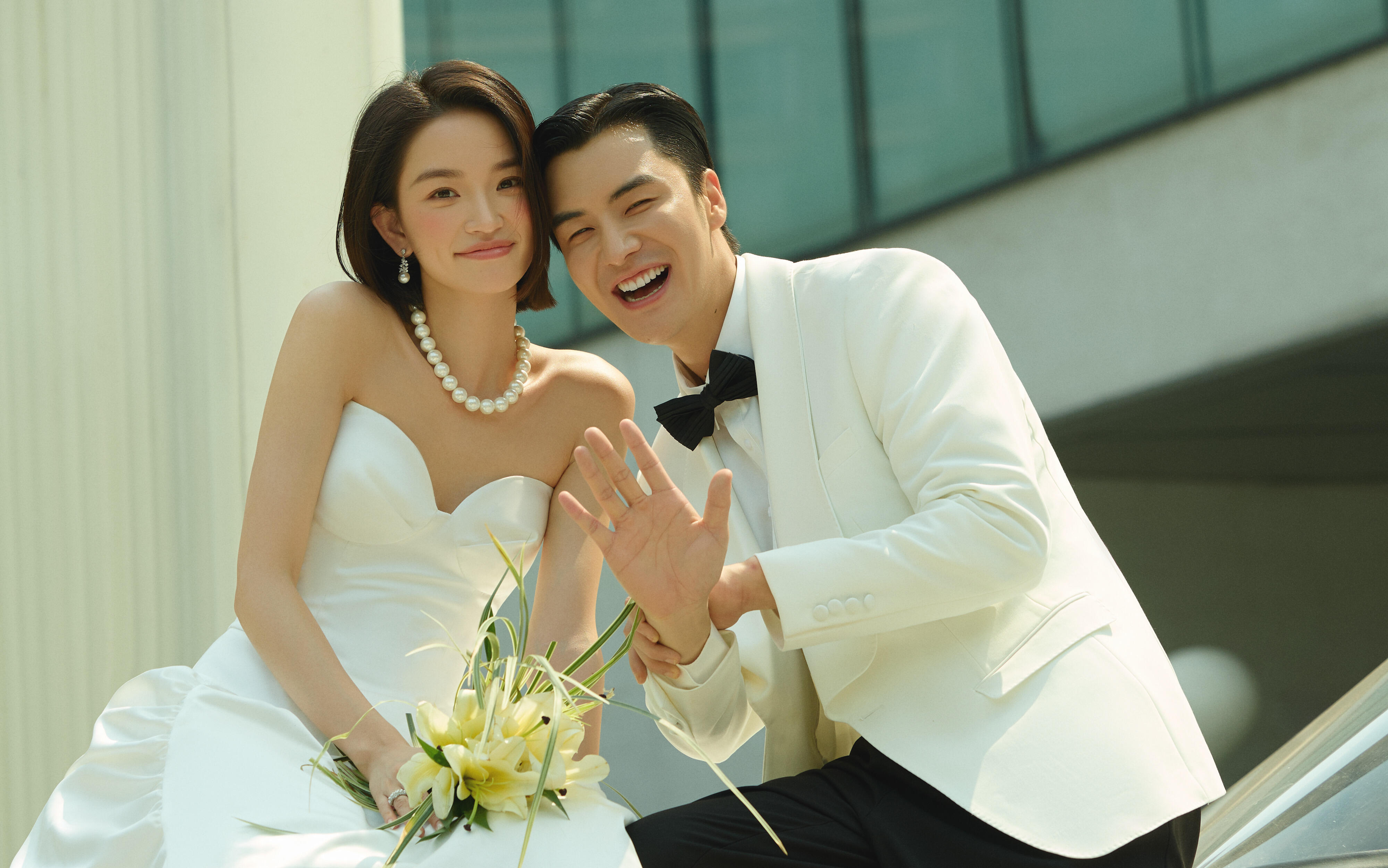 被闺蜜疯狂安利的小清新韩系婚纱照来啦