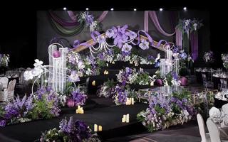 【鲸囍婚礼】梦幻紫色婚礼  一场属于自己的浪漫