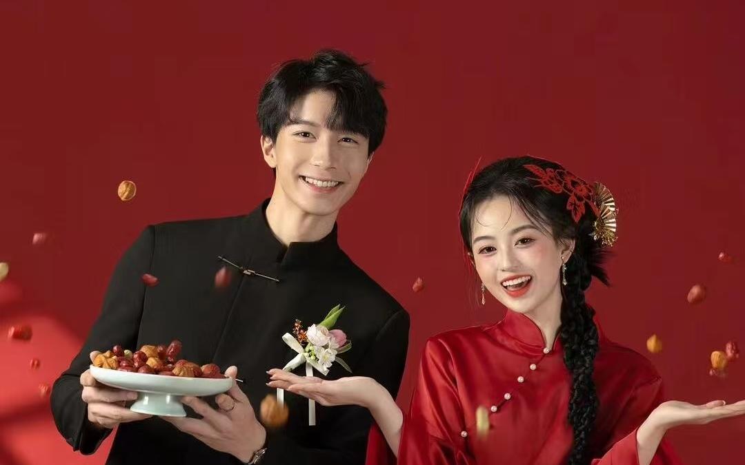 新中式喜嫁風(fēng)，紅紅火火，喜喜慶慶??