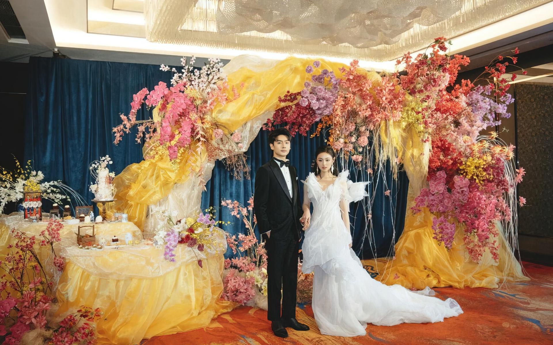 【慕禧婚礼】订婚宴布置