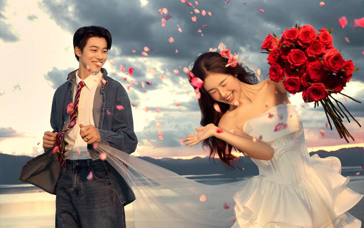 愛(ài)像一場(chǎng)電影??海邊紀(jì)實(shí)電影感婚紗照