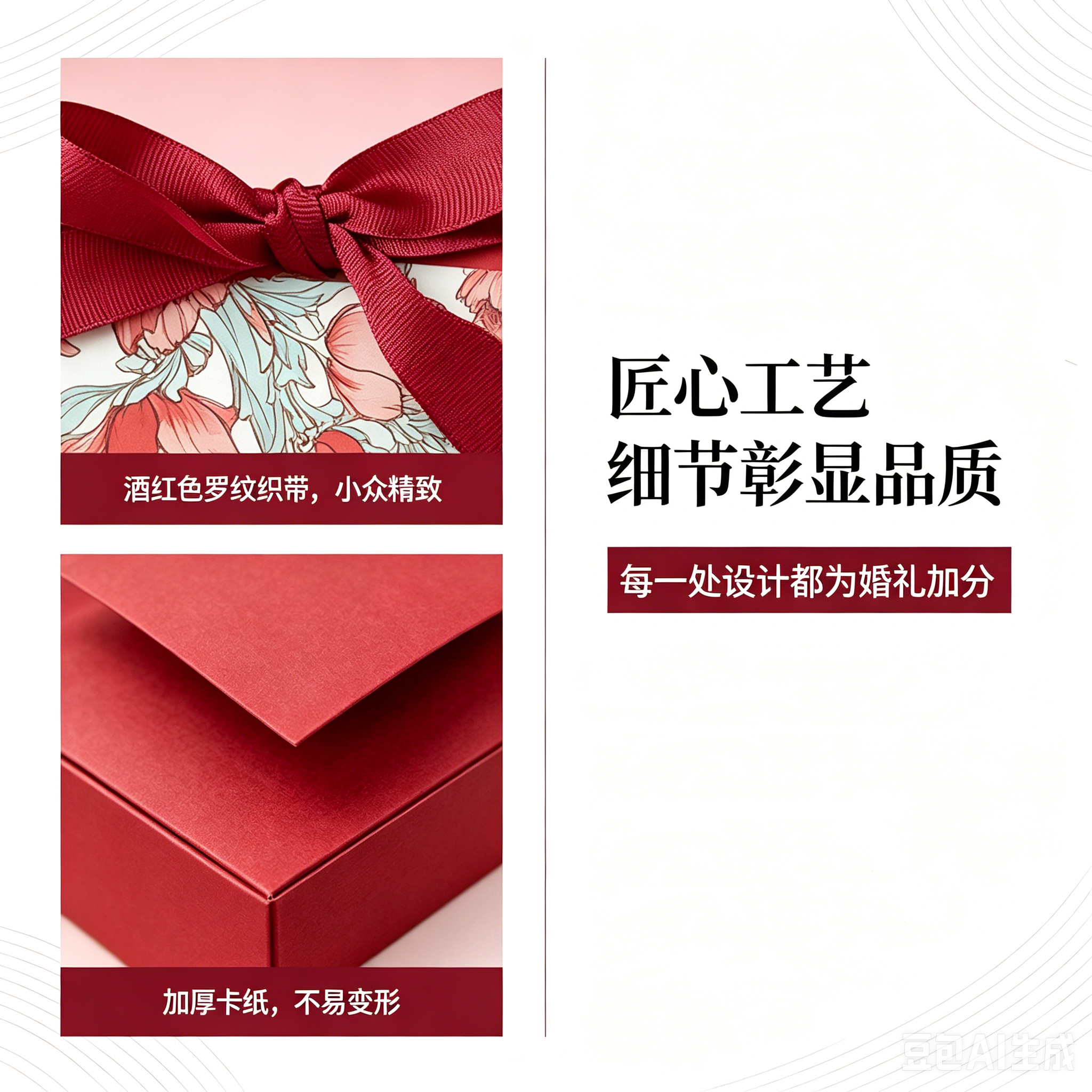 包好发货 成品喜糖套餐花卉欧式 喜糖+喜糖盒【成品喜糖不支持退换】