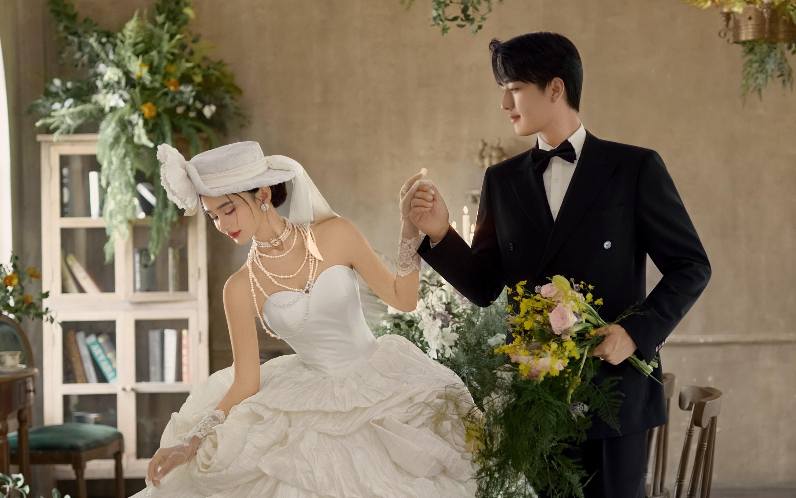 《古典欧式美学：让婚纱照，浸满贵族般的温柔与仪式