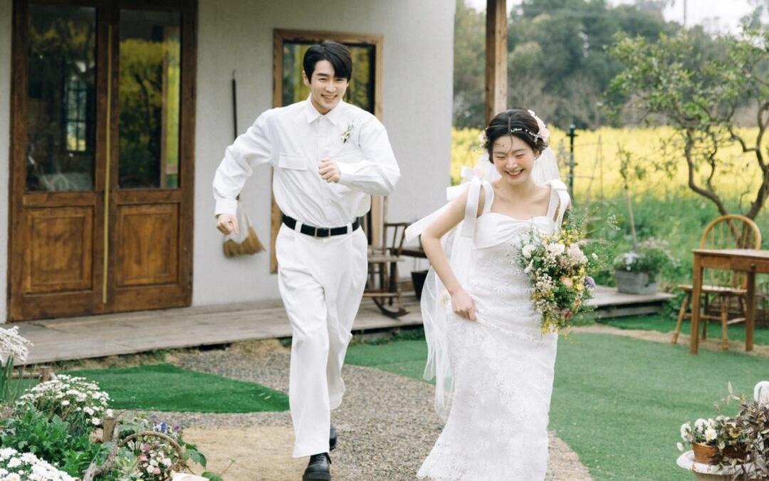 這組春日小清新婚紗照也太美了吧！