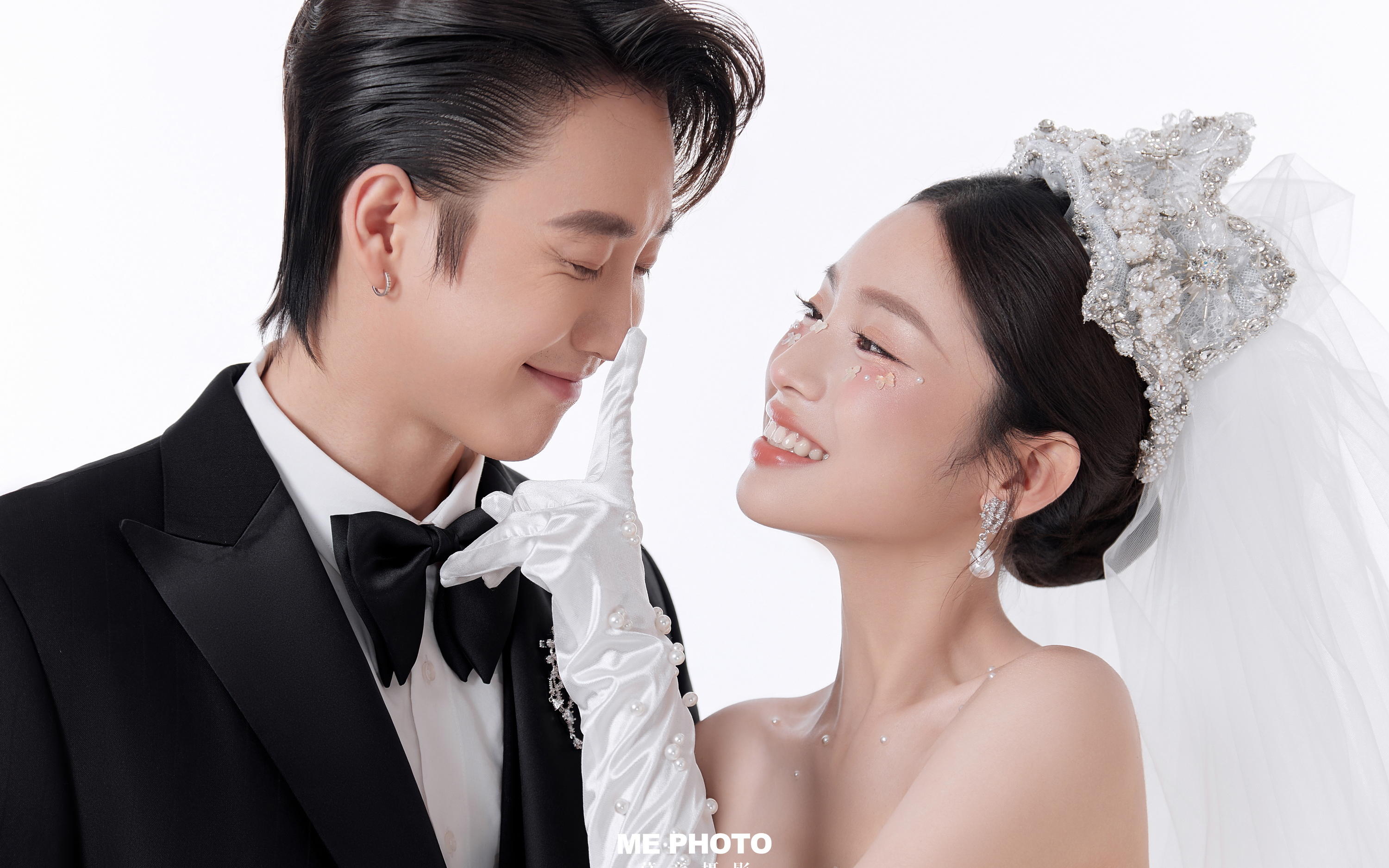 韩式简约婚纱照