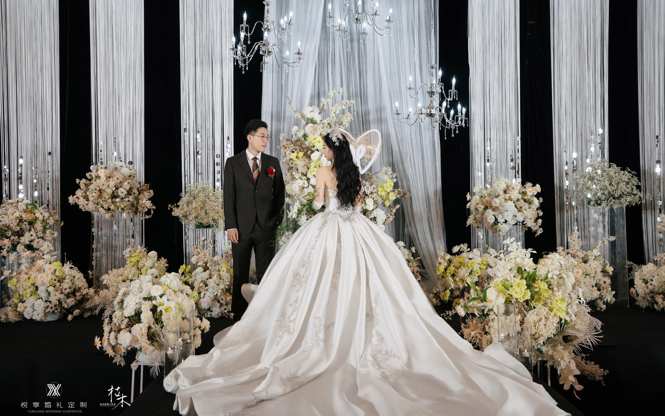 【悦享婚礼】白色韩式秀场风婚礼