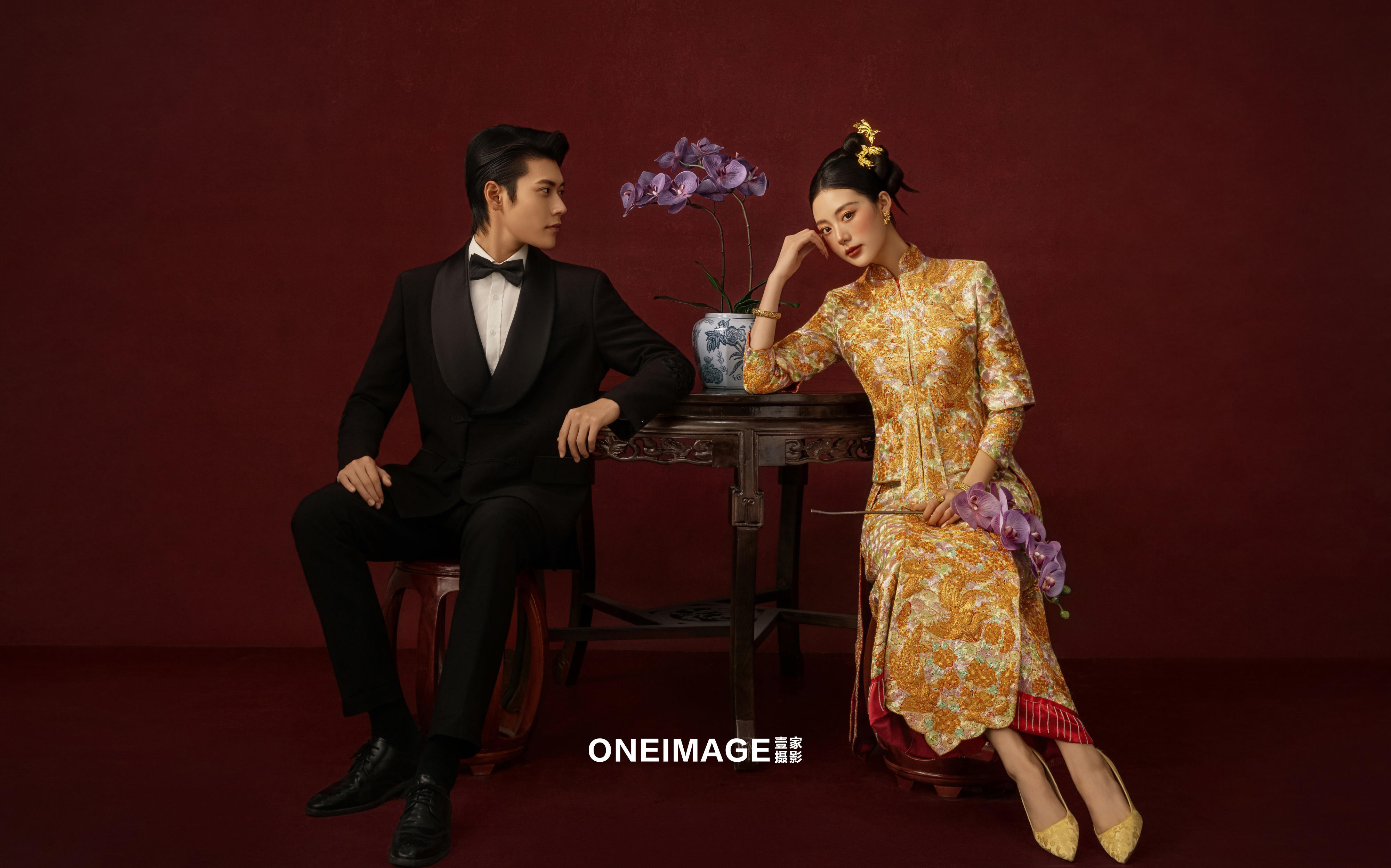 【壹家攝影】菏澤幸福時刻?新中式婚紗照太絕了！