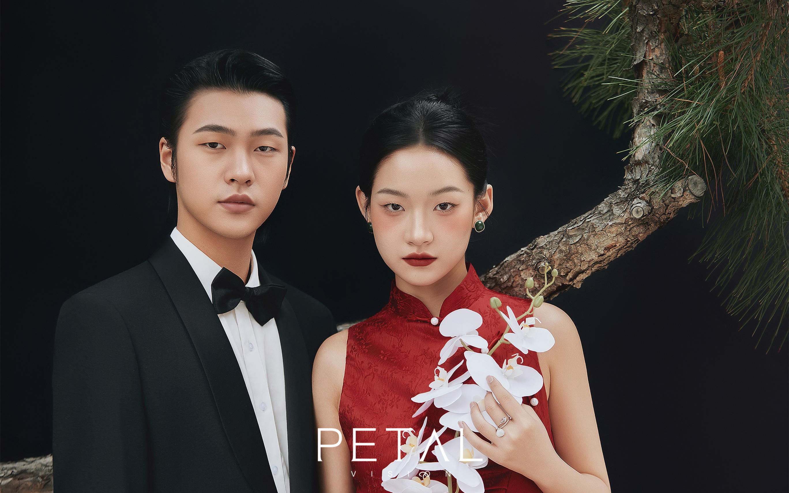 花瓣摄影•园林旗袍