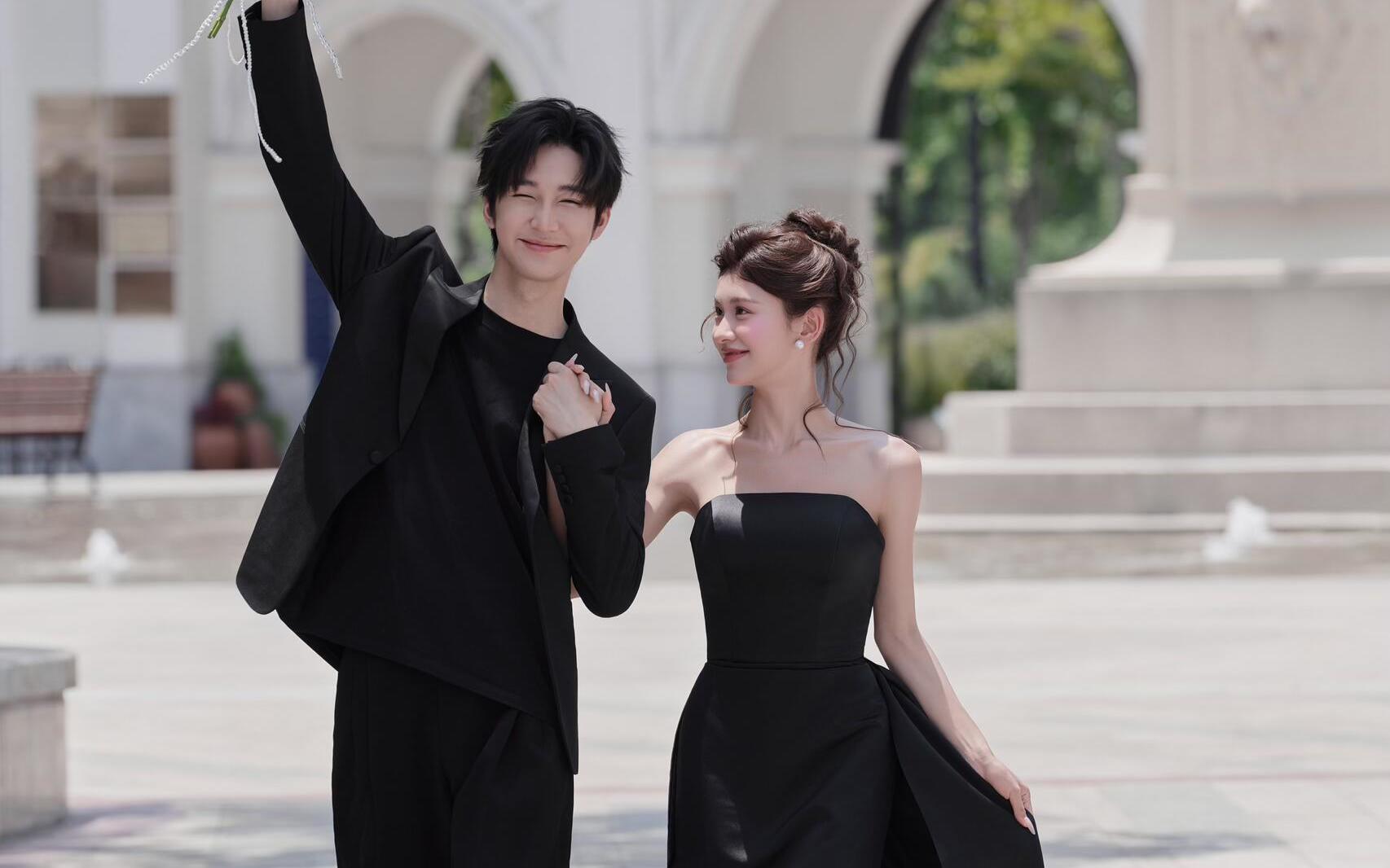 黑纱婚纱照｜打破常规的高级感婚纱照