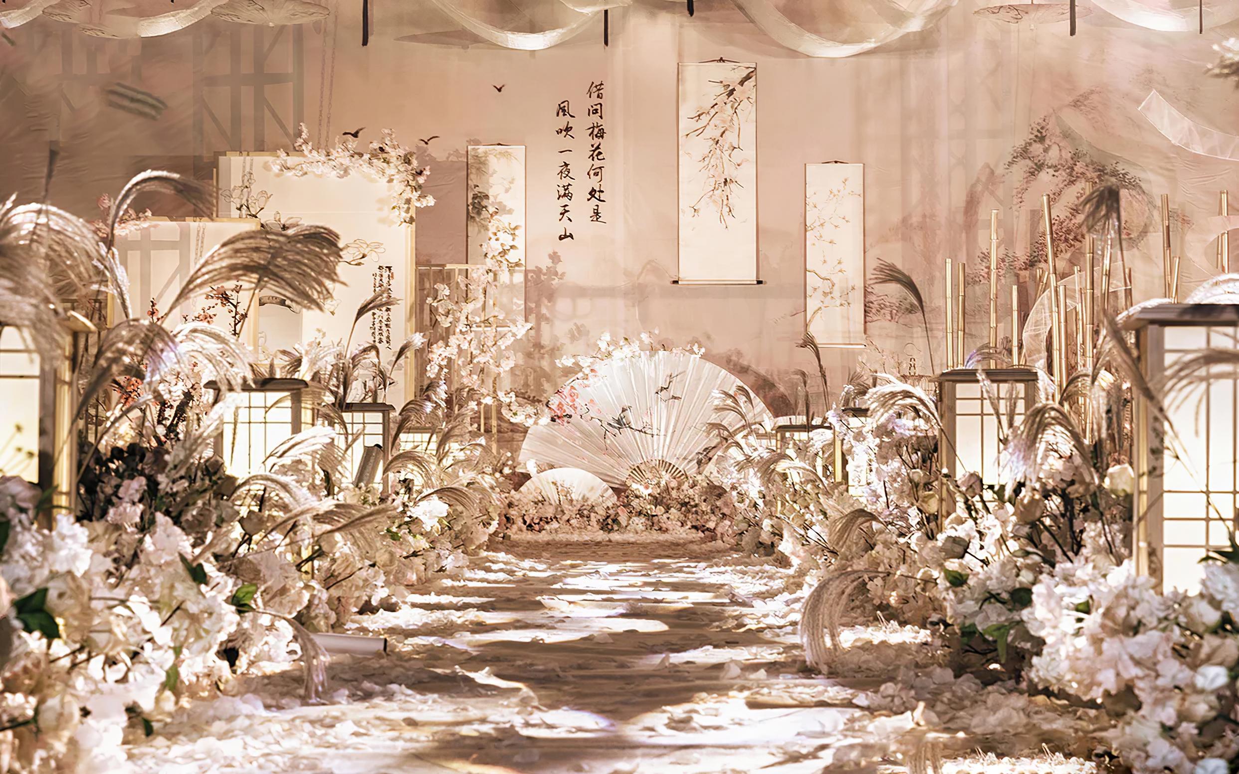 經典清新白綠色系草坪婚禮
