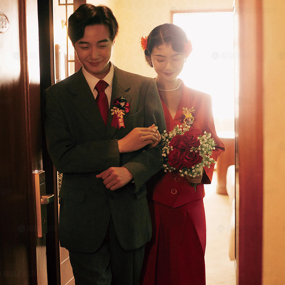 【锐摄影复古怀旧婚纱照】重温父母年代的经典与纯粹