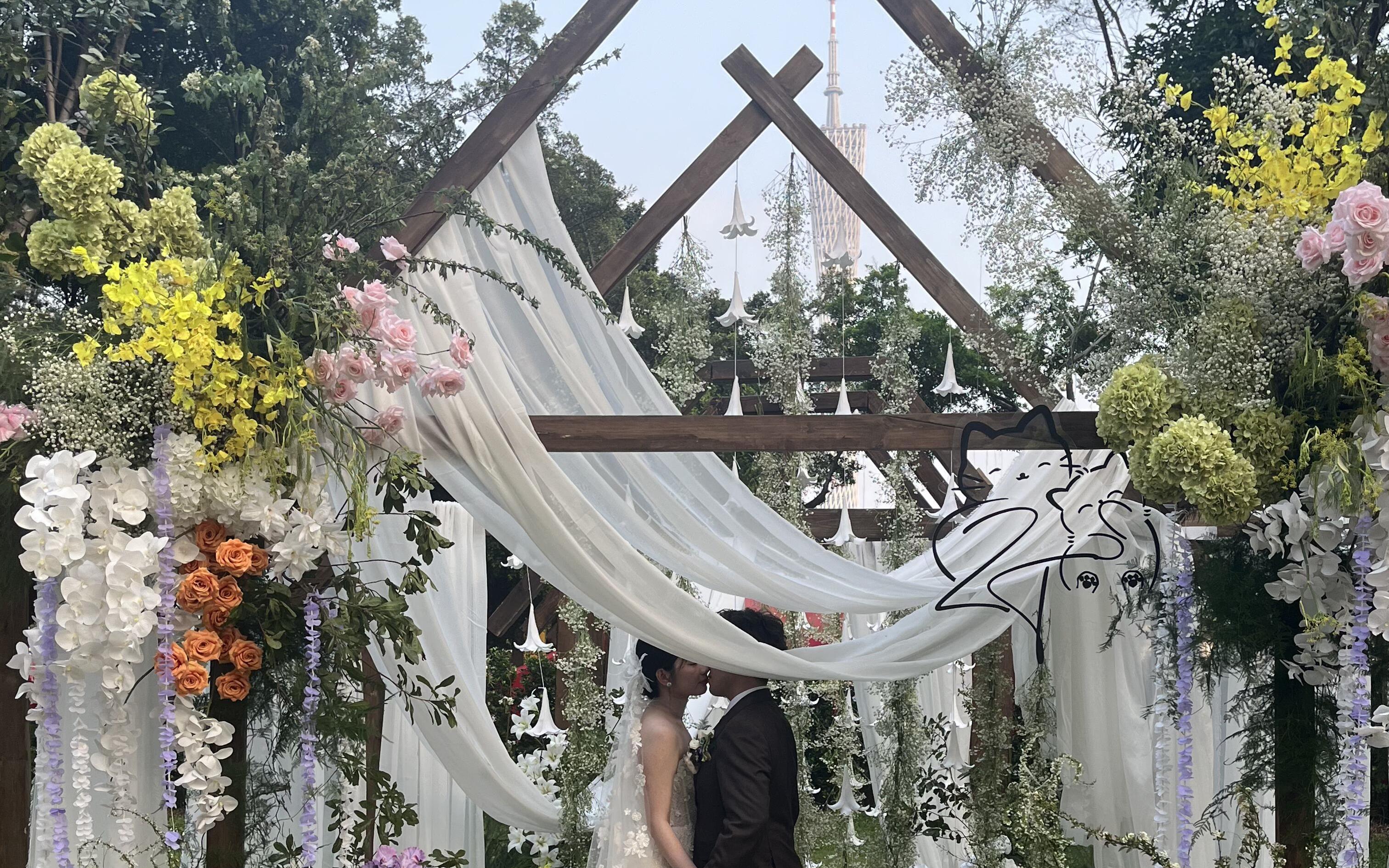 云墨嘉礼｜户外森系木质婚礼