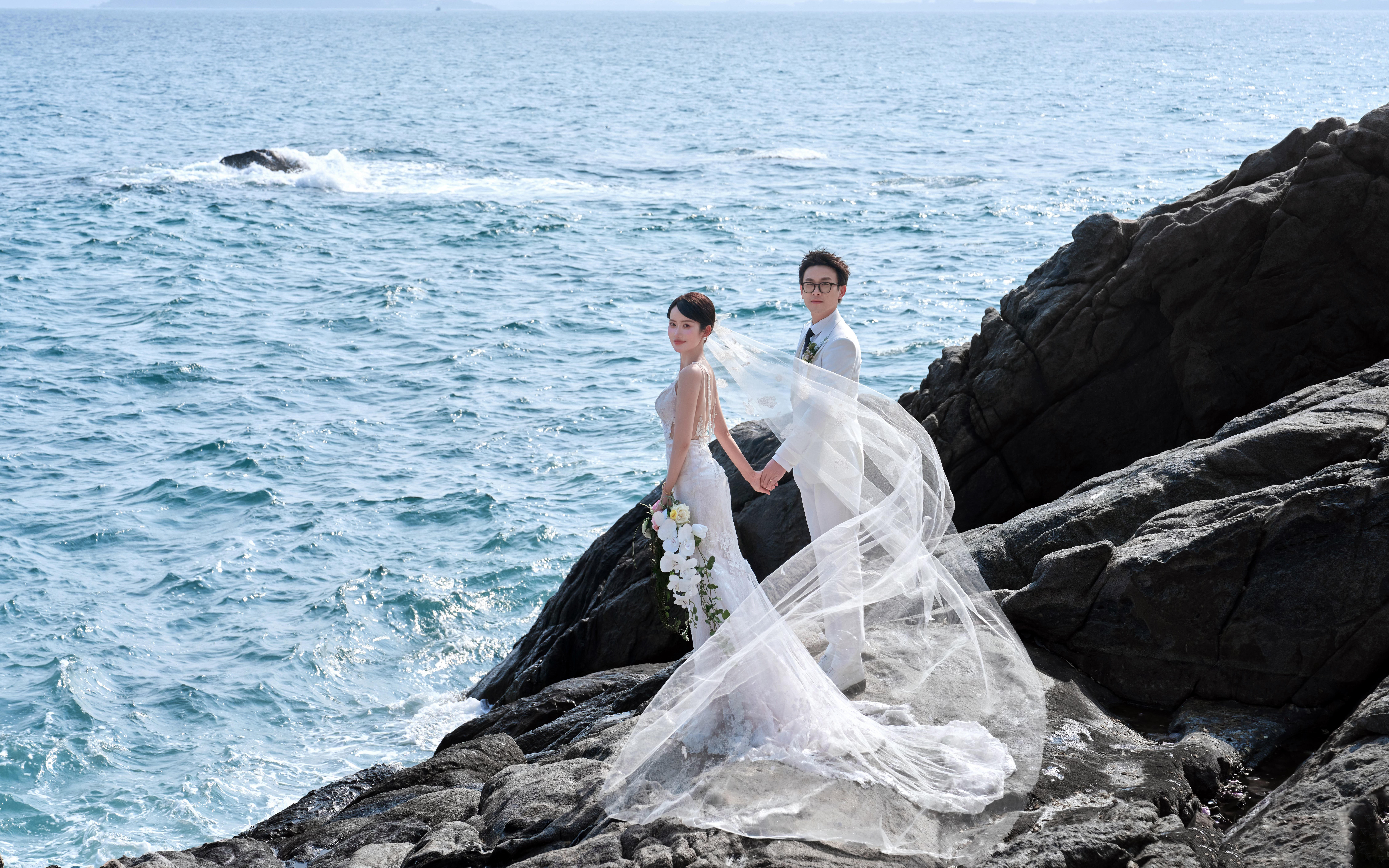 【法式印象】沒白來！海邊婚紗照已是審美新高度