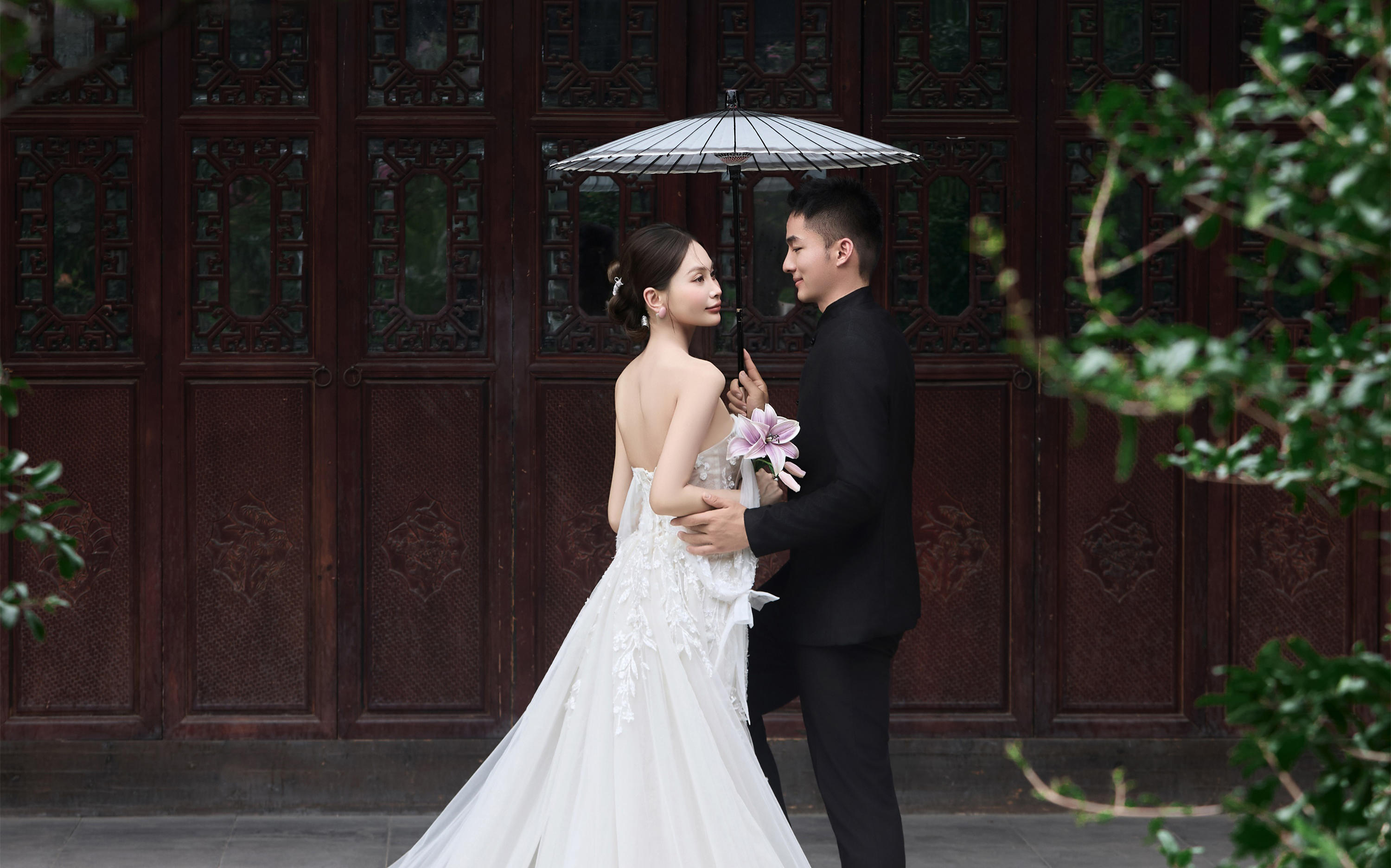 【壹家攝影】菏澤中式園林婚紗照??拍出江南詩(shī)意