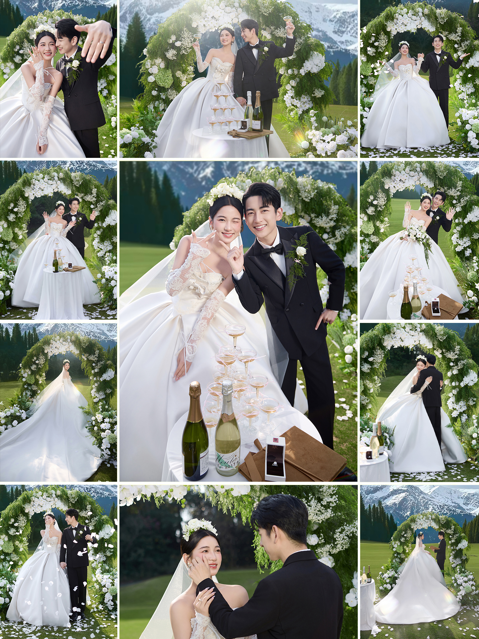高定婚紗照，MV，婚禮跟妝攝像一條龍服務(wù)
