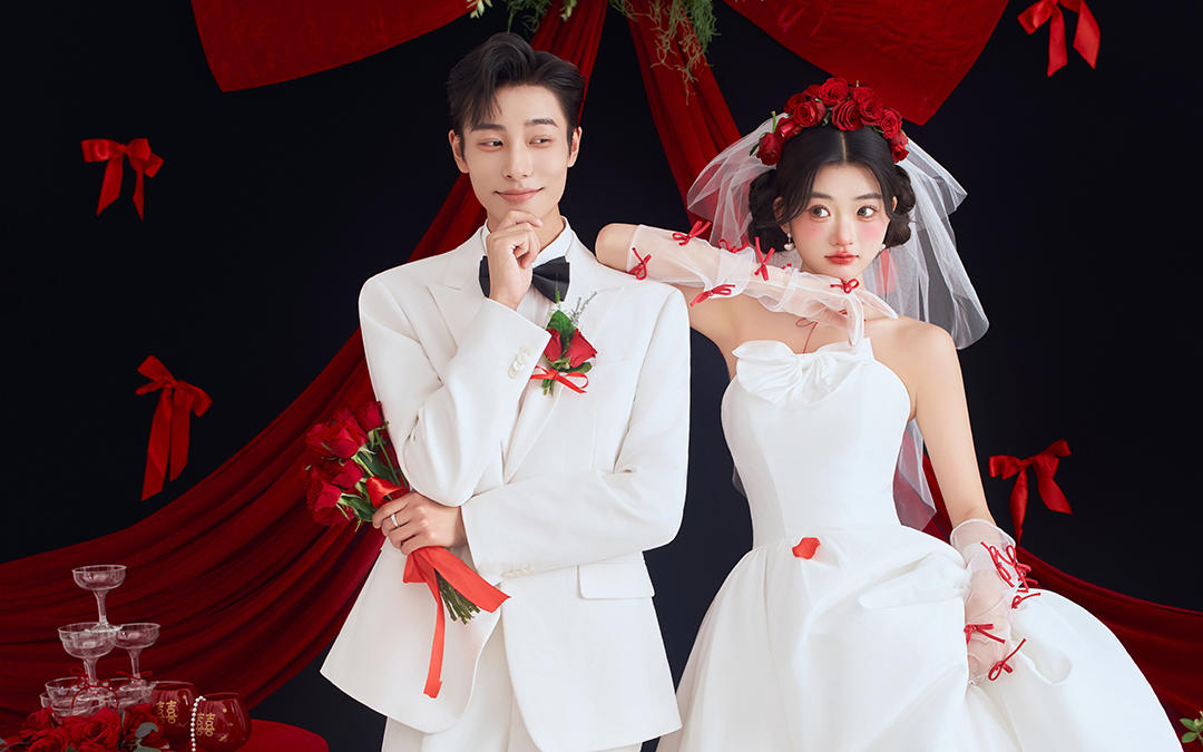 【西北龙摄影】甜度超标！浪漫喜嫁婚纱照