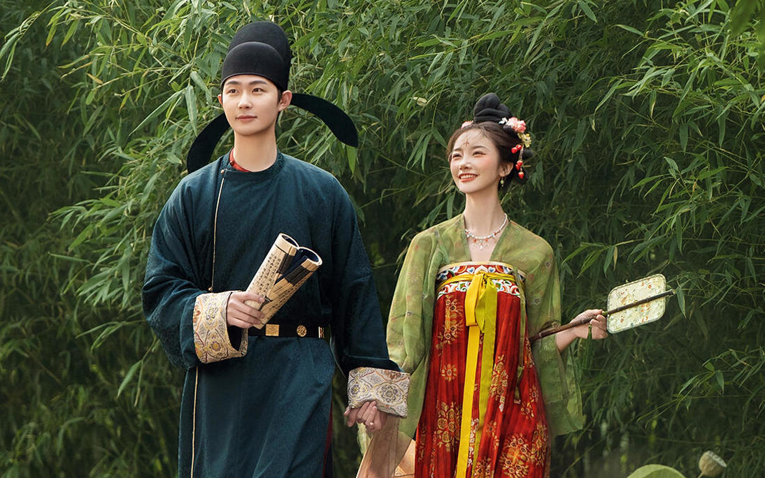 甜妹专属汉服婚纱照！小唐风太乖太上头了