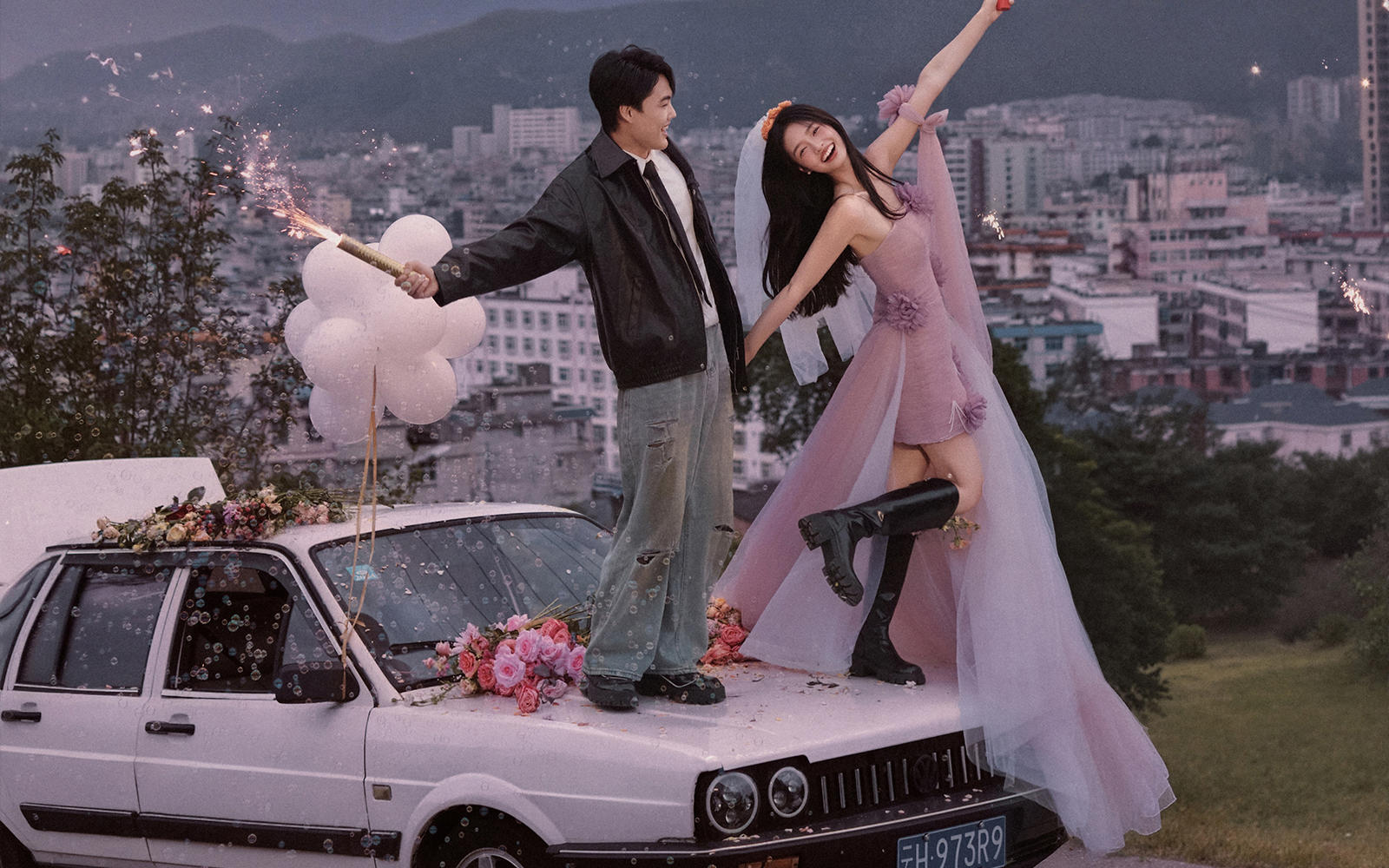 自由感萬(wàn)歲！這才是我想要的生命力婚紗照~