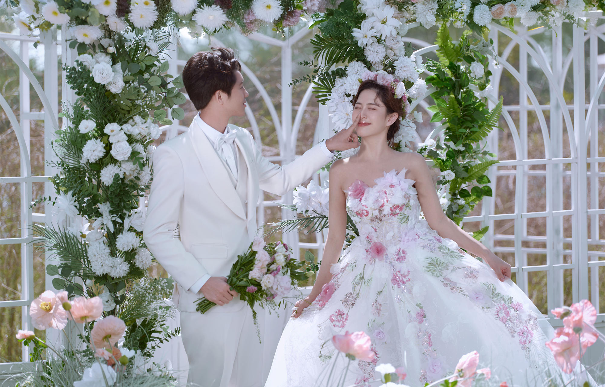 這組婚紗照太美了吧!