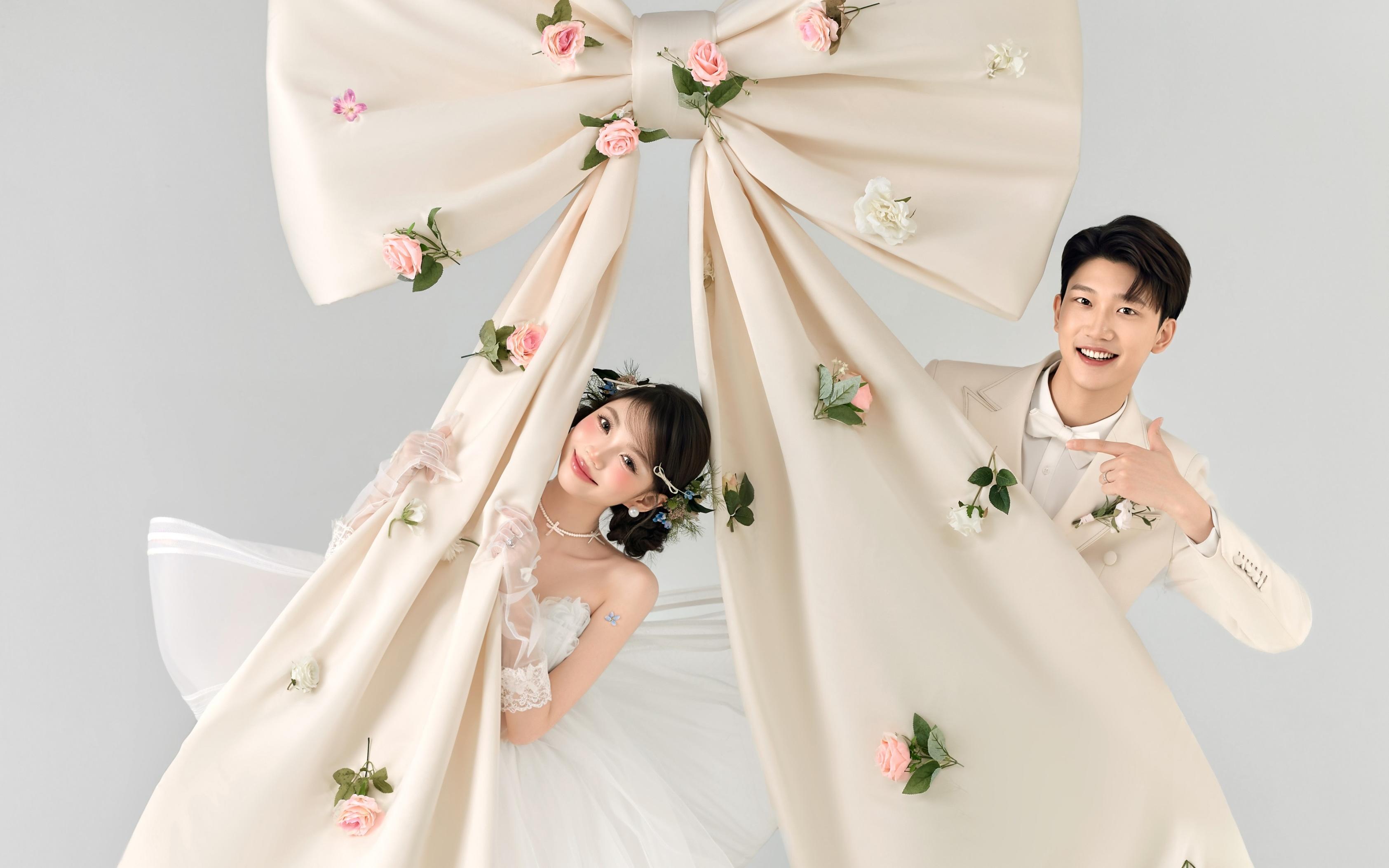 韩系小清新婚纱照