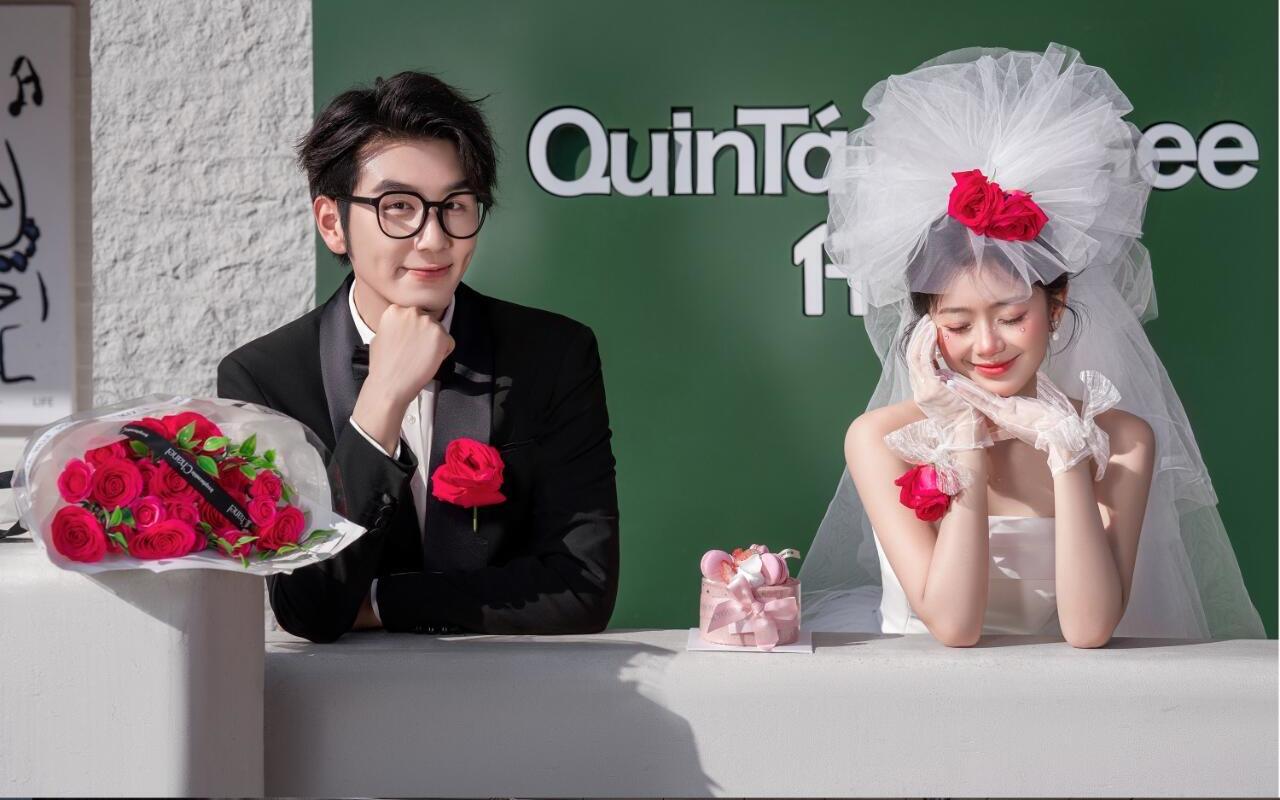 冬日必拍的超韩ins风婚纱照