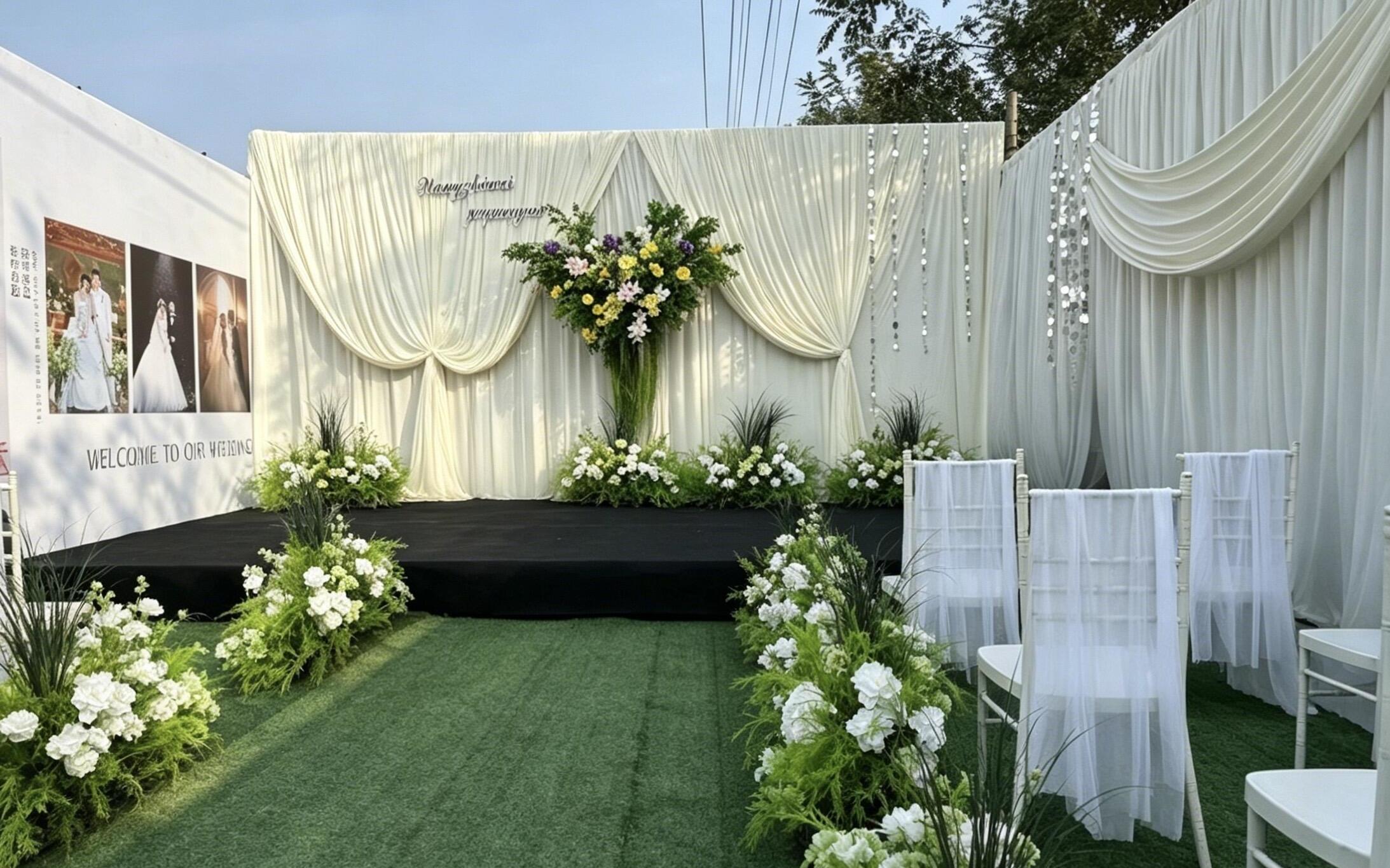 室外5千+小预算 韩式婚礼