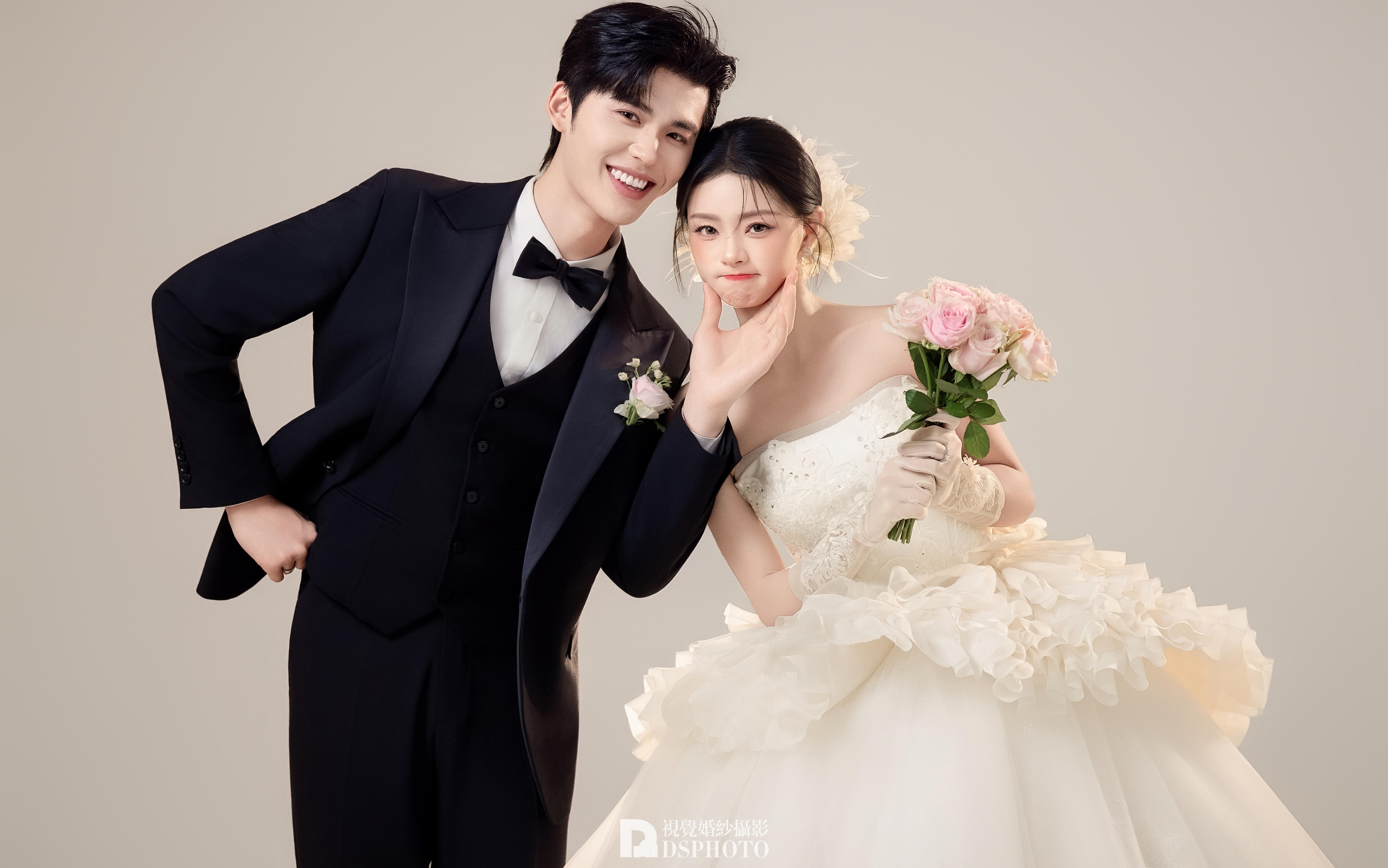 【D視覺攝影】一眼心動(dòng)的主紗婚紗照，藏不住的幸福