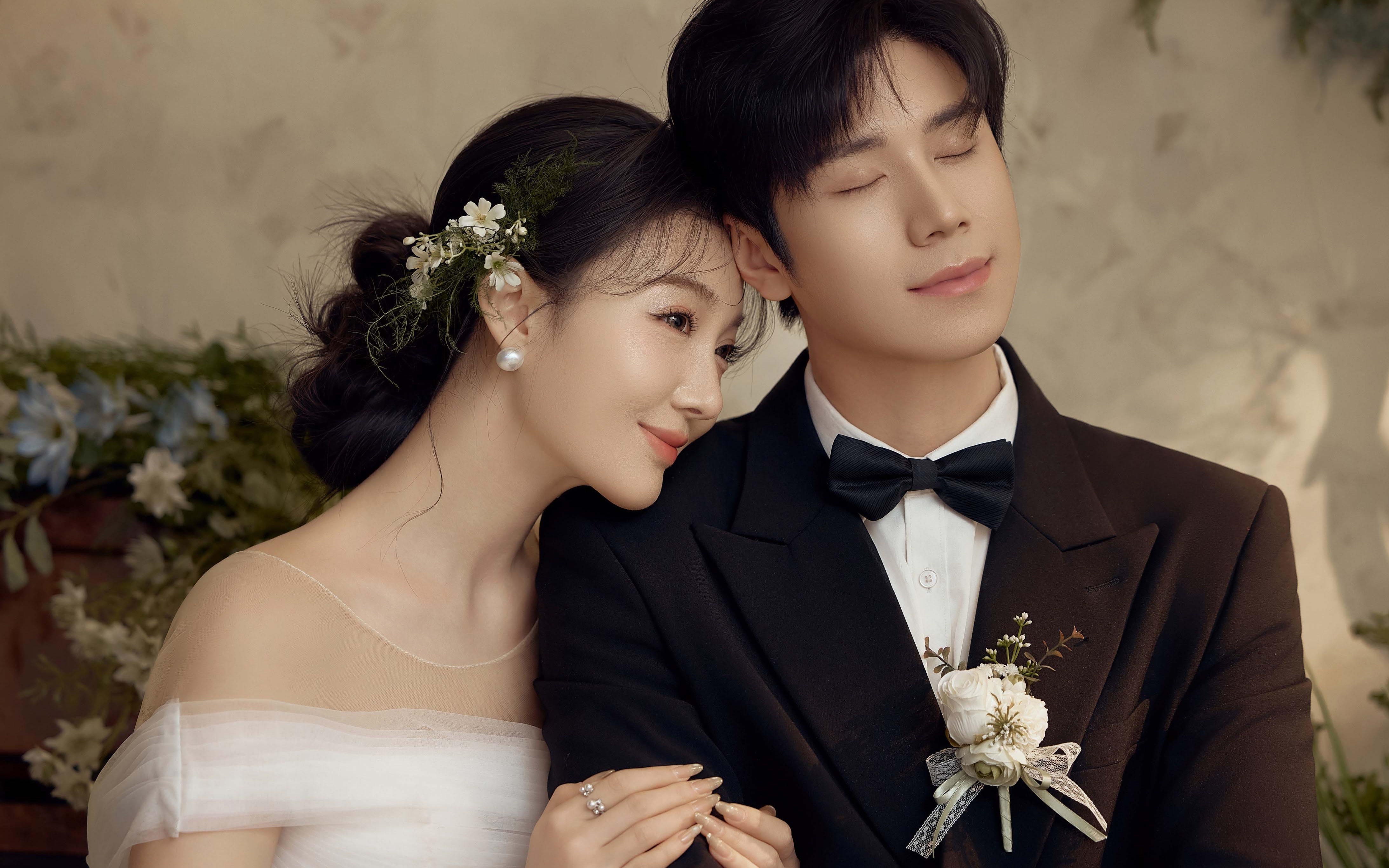美到哭的花房梦境 法式婚纱照太着迷啦