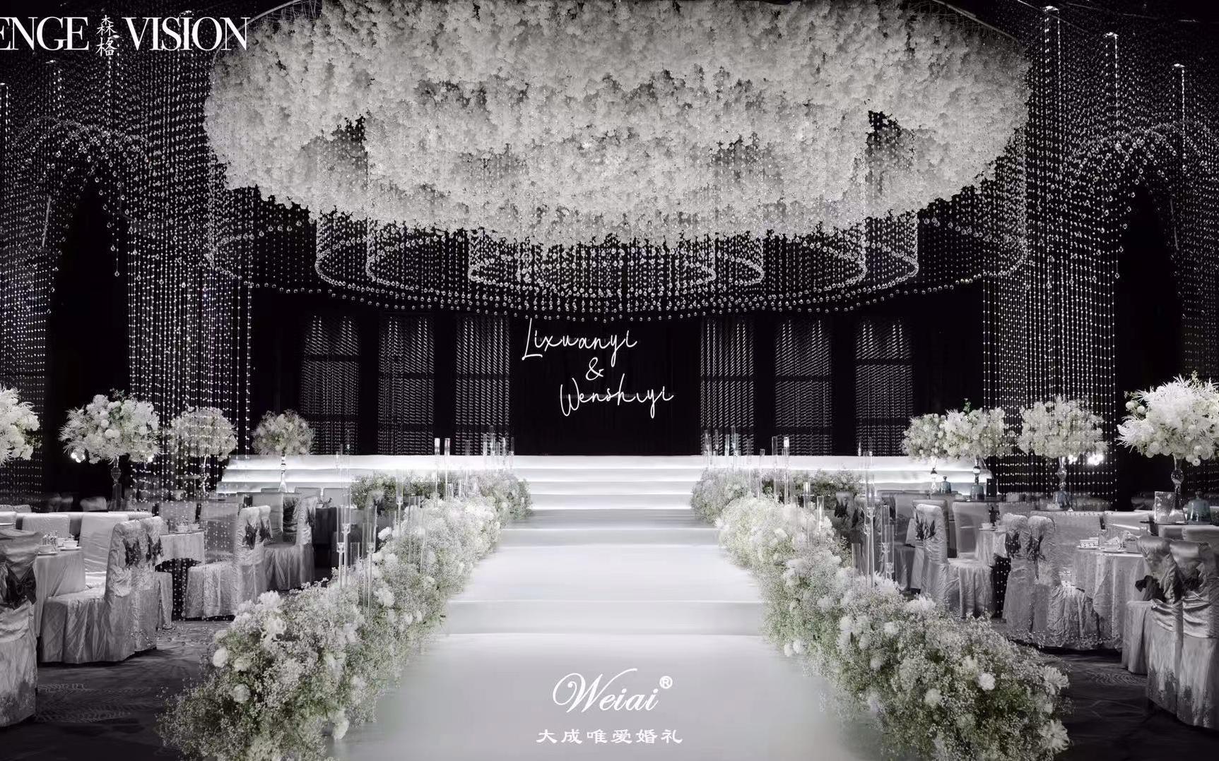 《Breath》温柔高级｜优雅满天星水晶婚礼