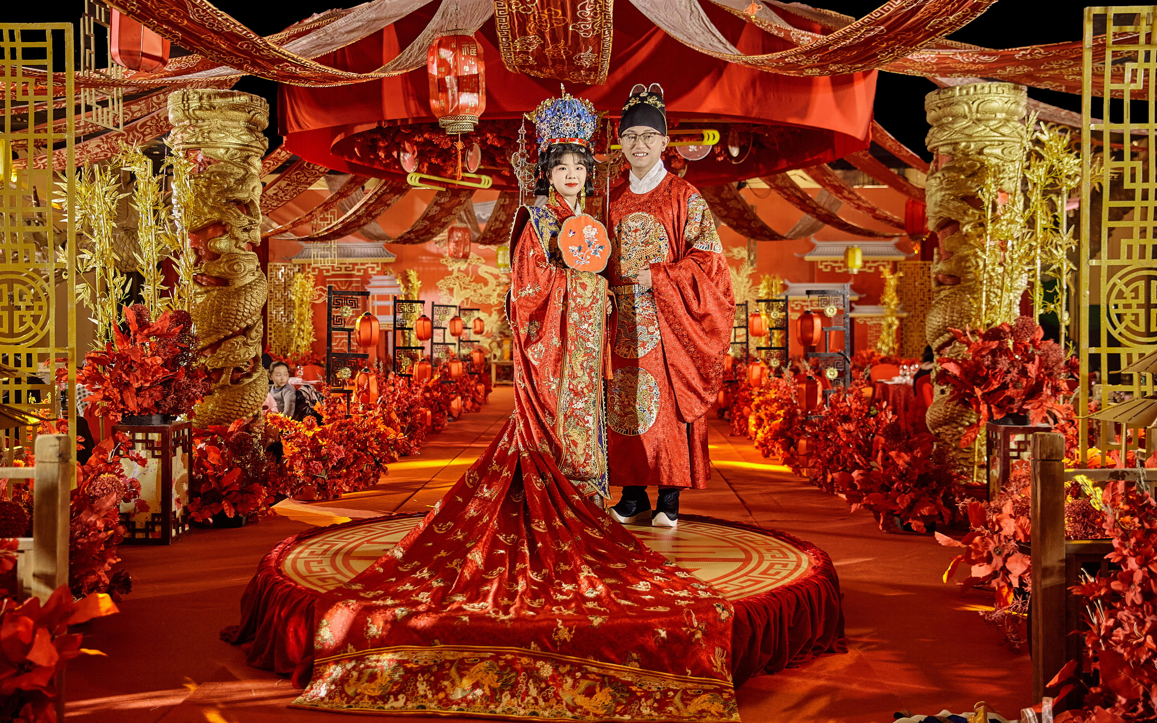 【龍族婚慶】震撼國風(fēng)中式紅色大氣婚禮