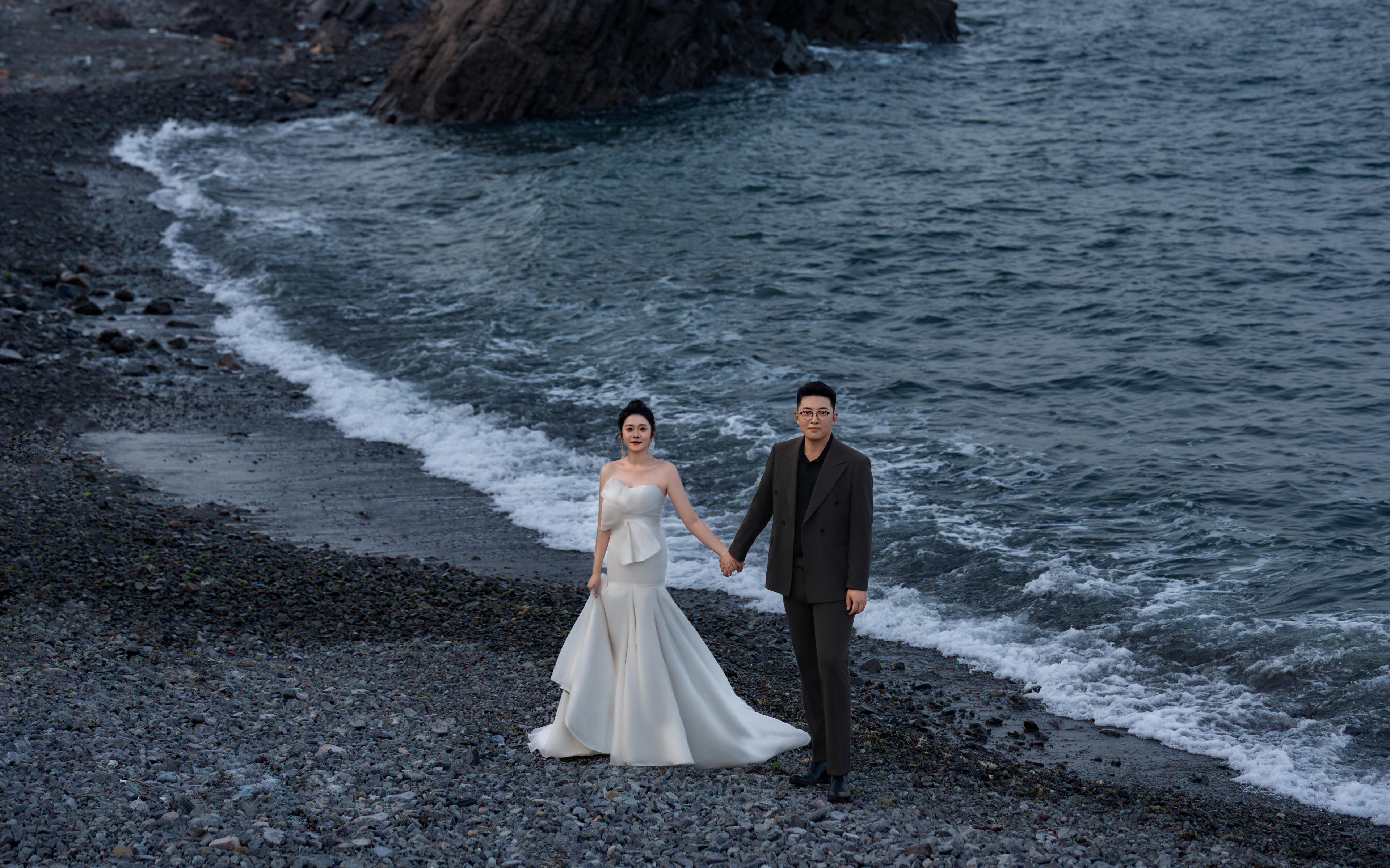 付琳夫妇/黄岛海边系列
