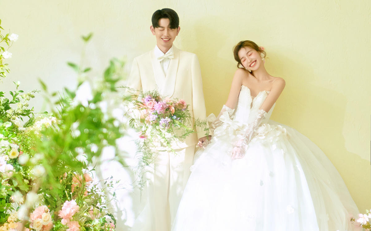 告別千篇一律??我的小清新韓式婚紗照
