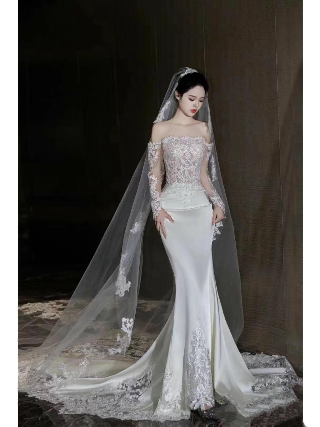 這樣的魚尾婚紗鯊瘋我