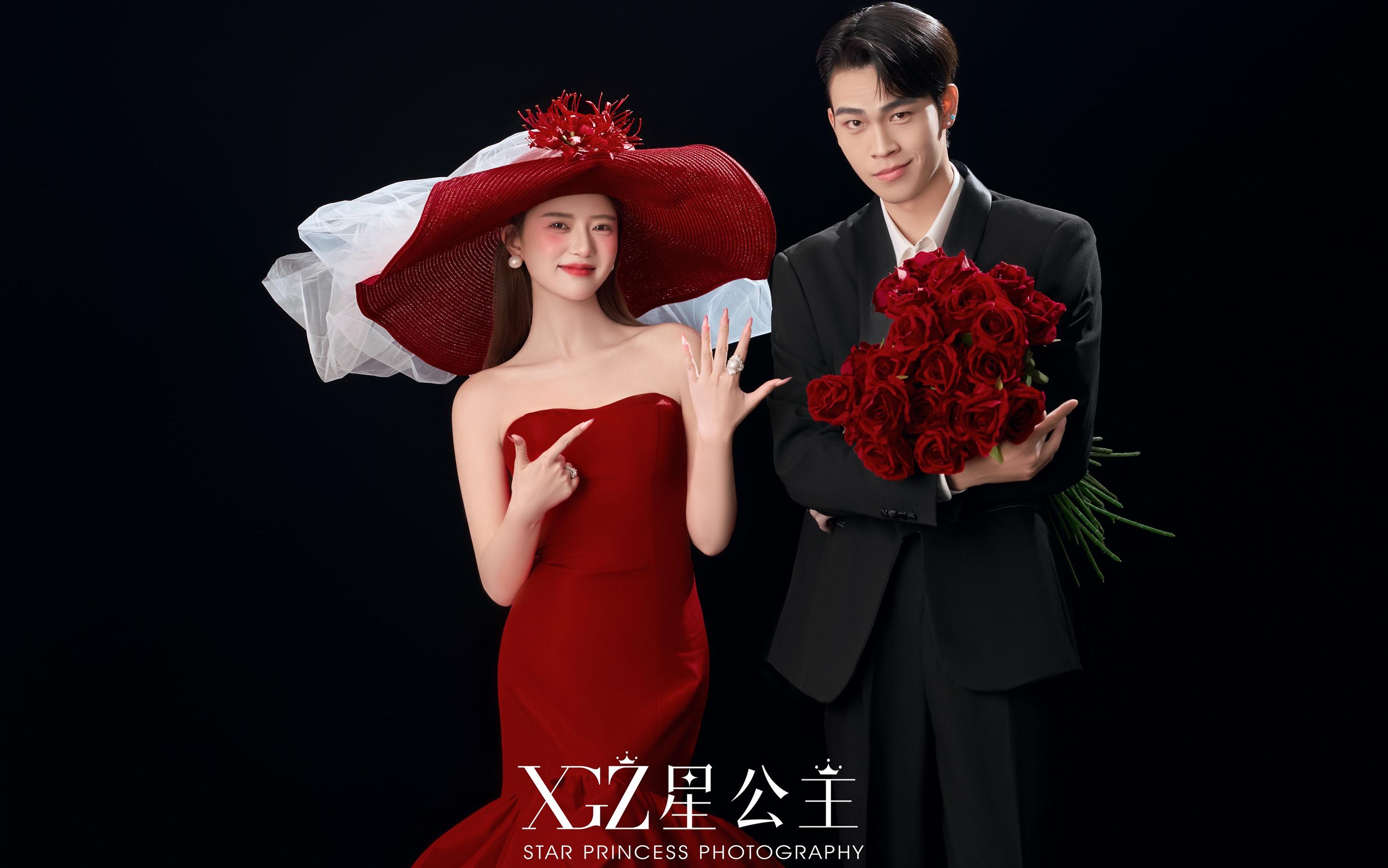 驚艷到失語！這組暗黑系紅紗照直接封神了！????