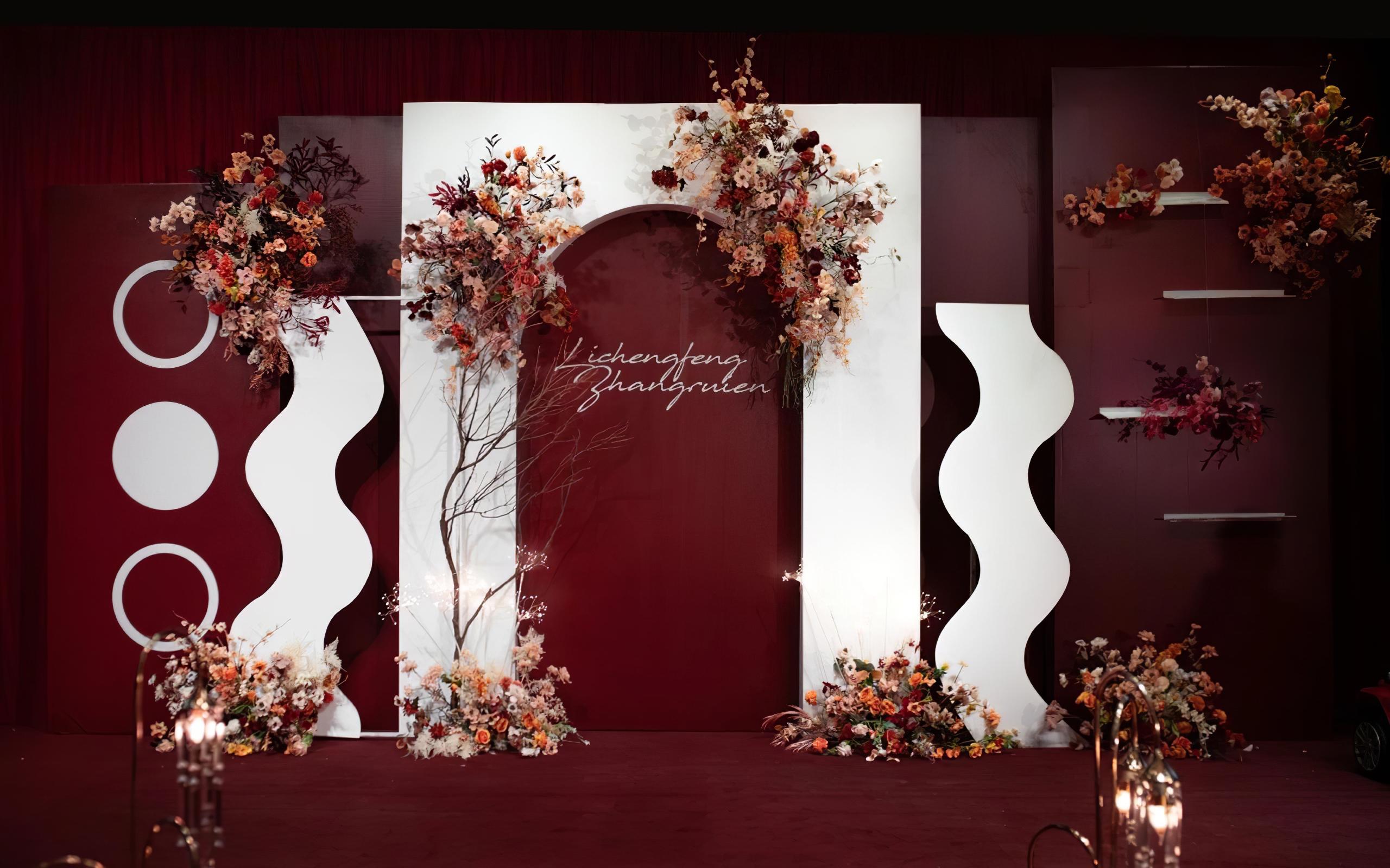 【梦马婚礼定制】红色西式