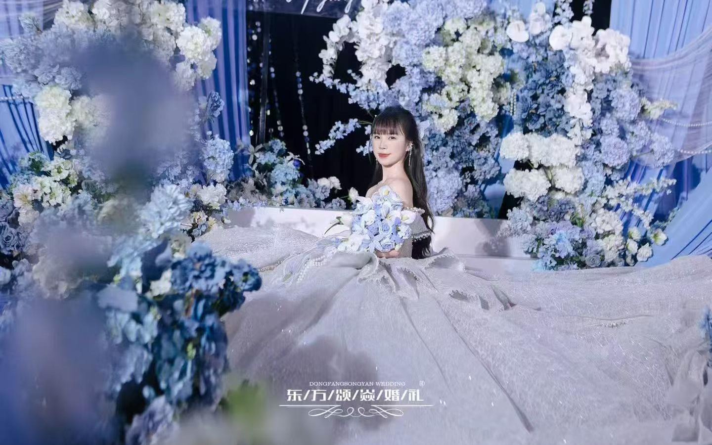 谈蓝色主题婚礼 9999-12888
