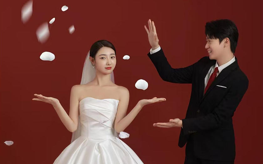 【朋友圈官宣?我們結婚啦！太幸福啦】
