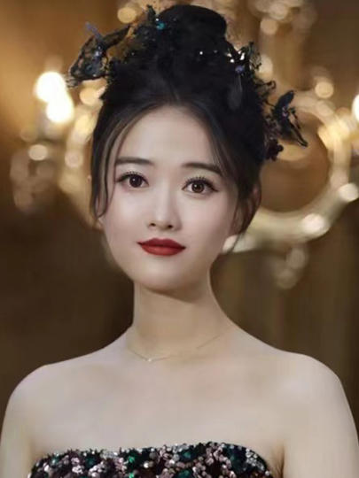 高级敬酒造型 简约性感